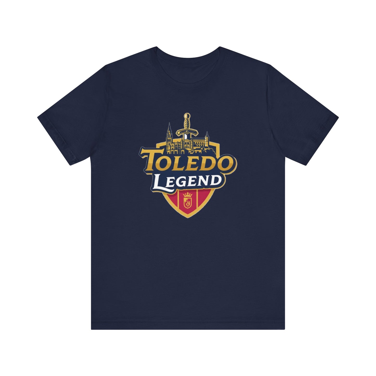 Toledo Spain Legend Unisex Tee | Casual Wear, Souvenir T-shirt, Travel Apparel, Unique Graphic Shirt