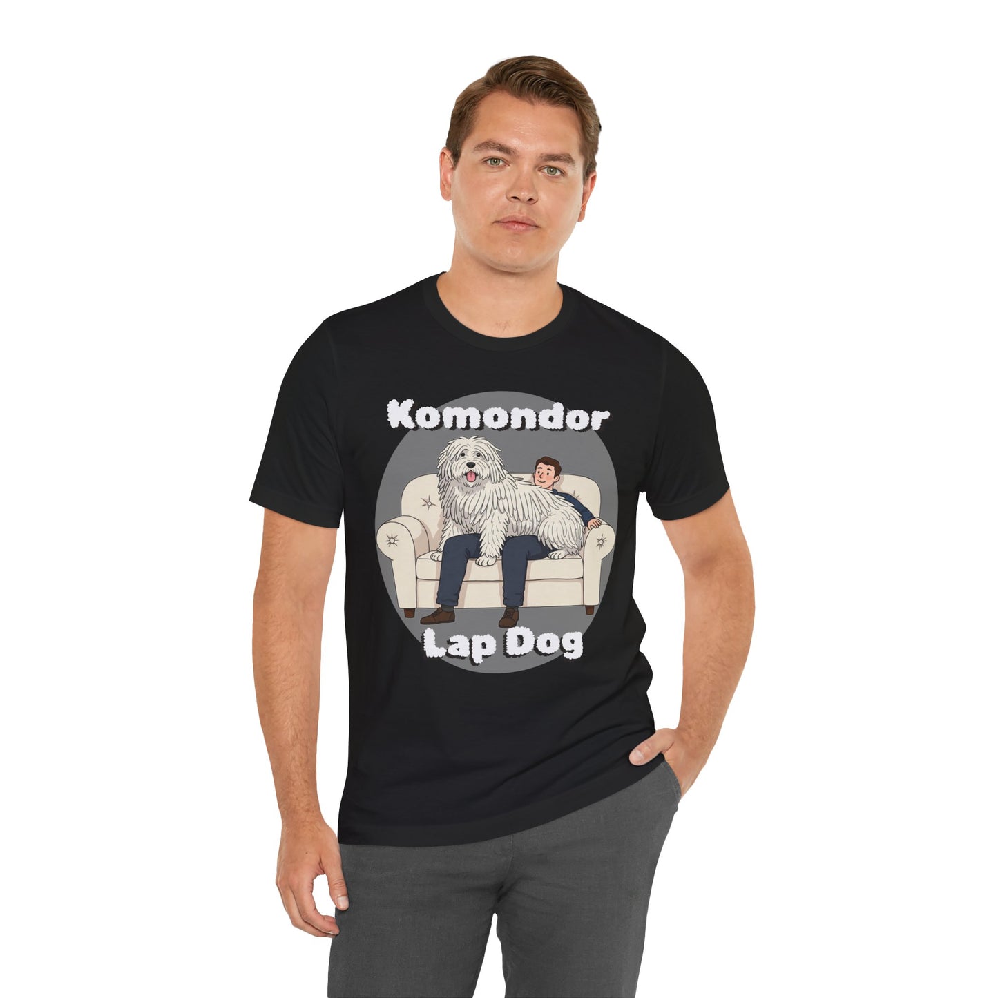 Hilarious Komondor Lap Dog Unisex Tee - Fun Pet Lover Shirt - Schmartypants