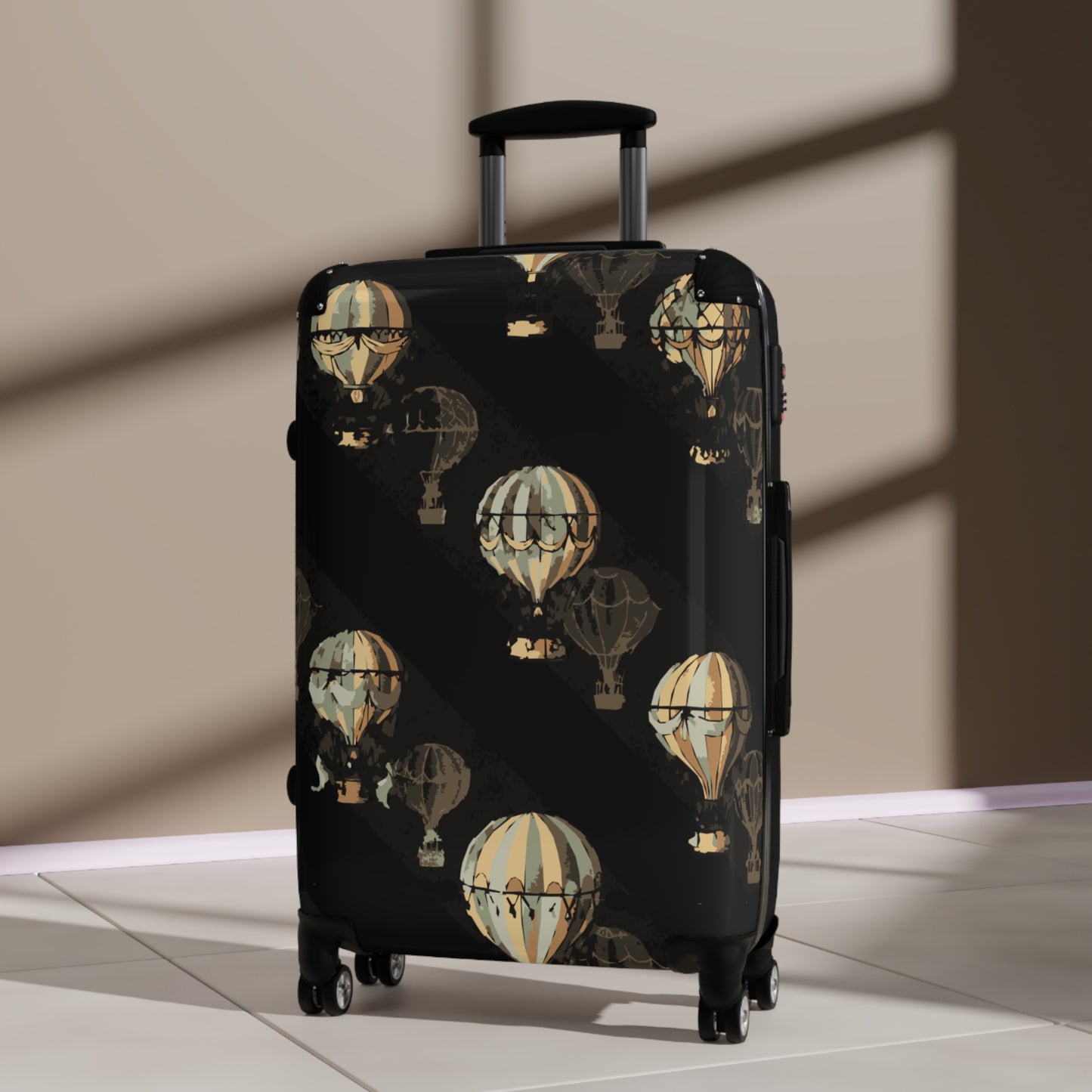 Vintage Hot Air Balloon Suitcase | Travel Luggage | Adventure Gift | Vacation Essentials | Stylish Travel Gear