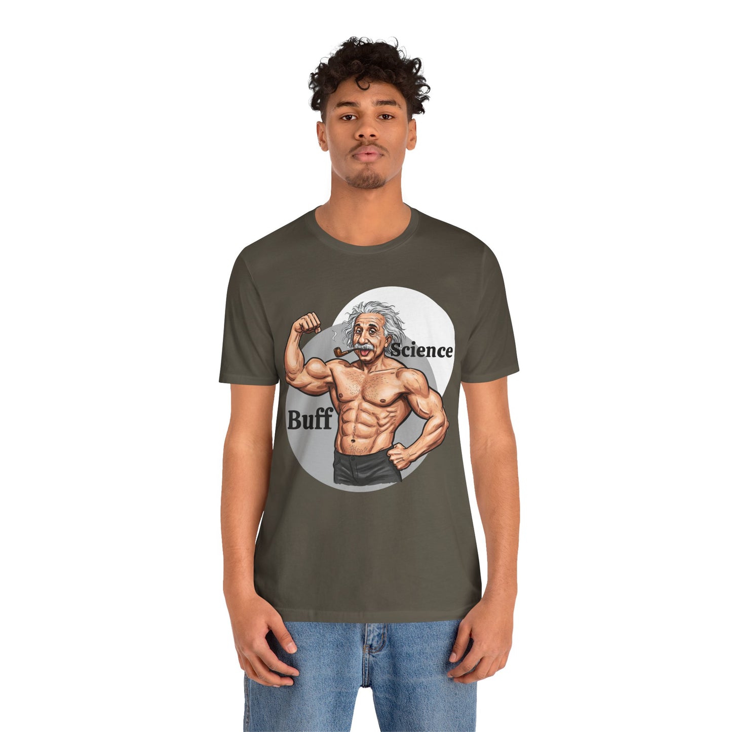 Science Buff Unisex Short Sleeve Tee - Funny Science Themed T-Shirt - Einstein Gift - Physics Lovers - Schmartypants