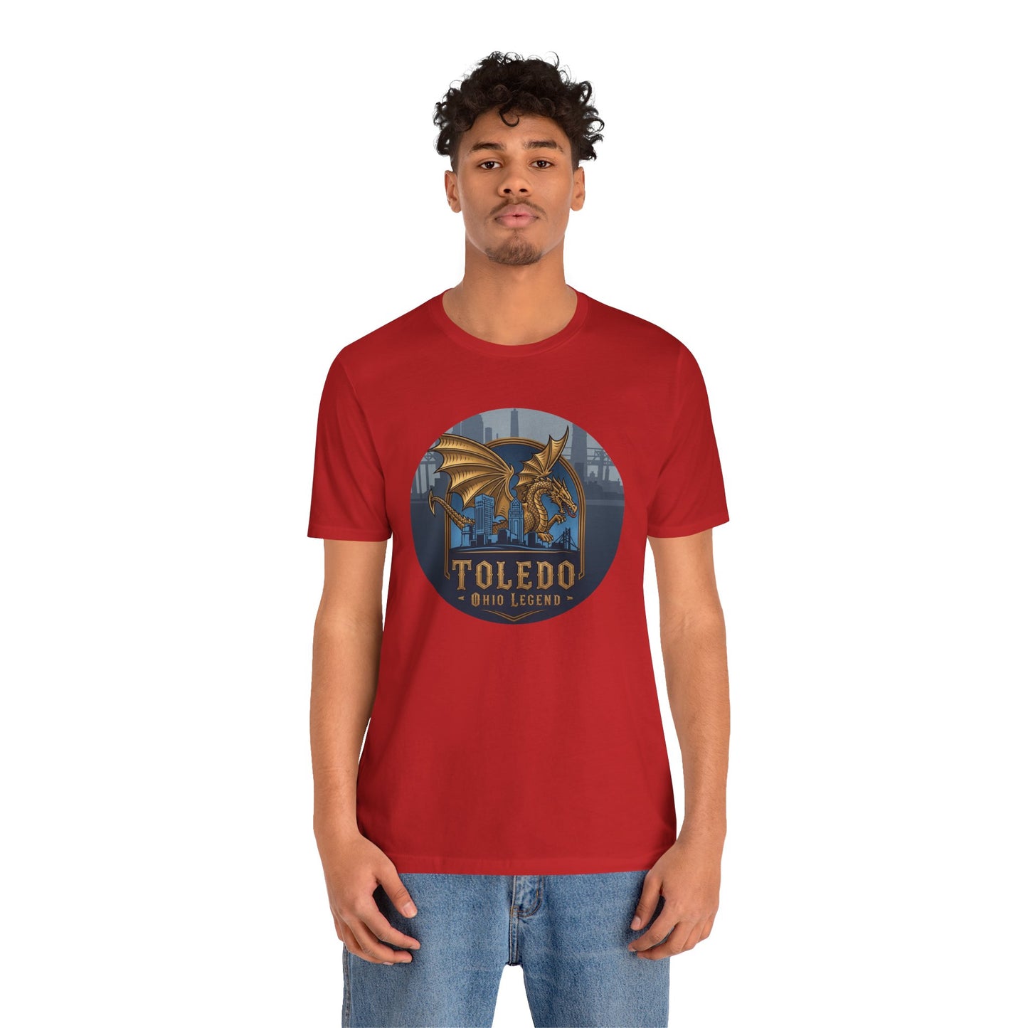 Toledo Dragon Legend T-Shirt | Unisex Jersey Tee | Perfect Gift for Fans, Festivals, and Celebrations, Casual Wear, Graphic Tee