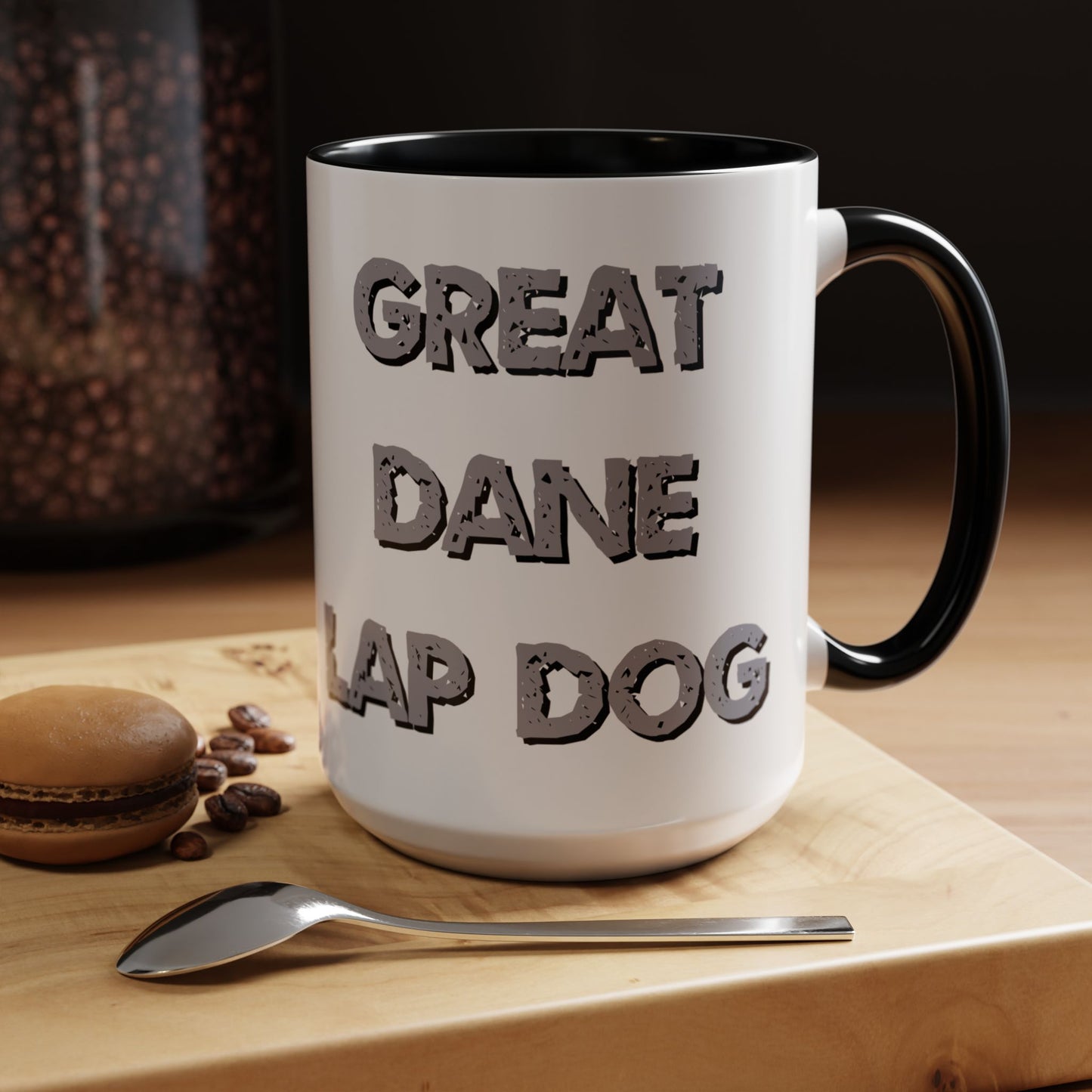Hilarious Great Dane Lap Dog Coffee Mug - Funny Dog Lover Gift - Schmartypants