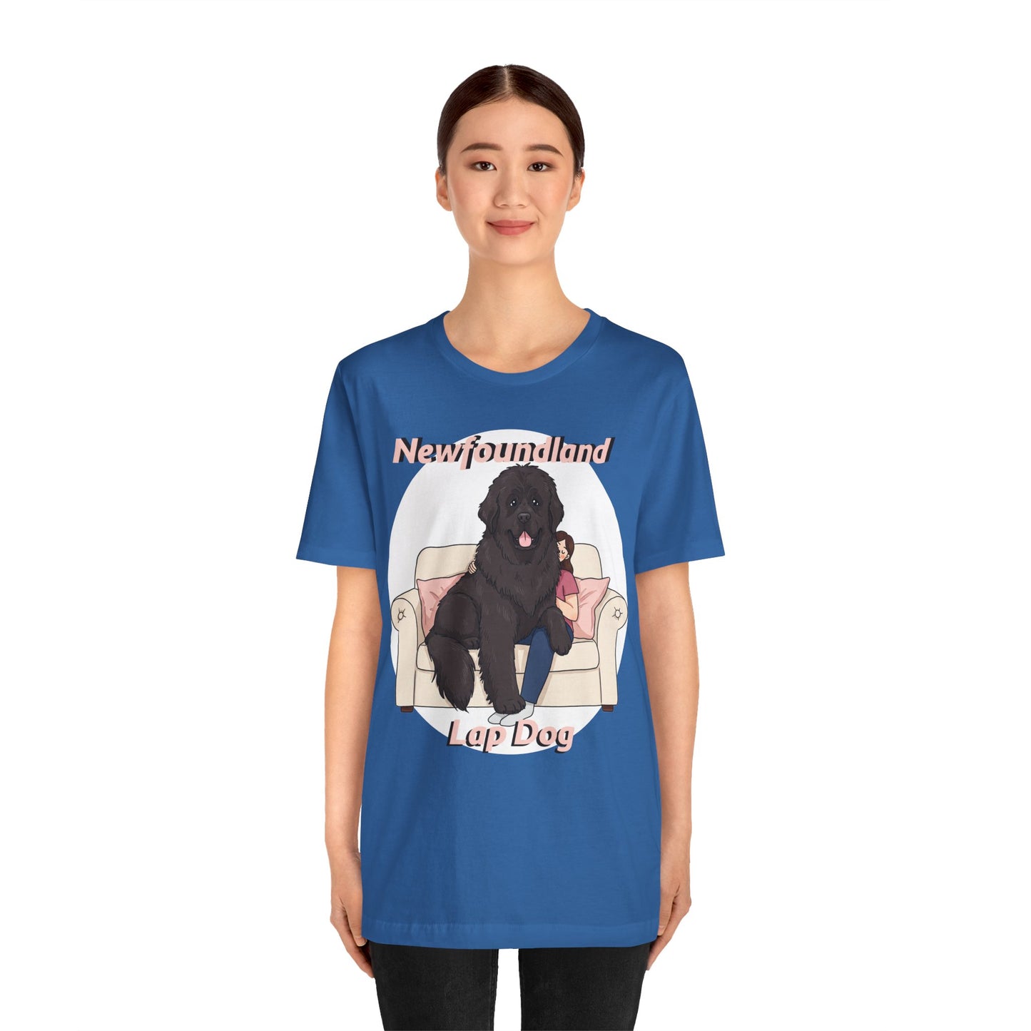 Newfoundland Lap Dog Unisex Tee - Funny Dog Lover Shirt - Schmartypants