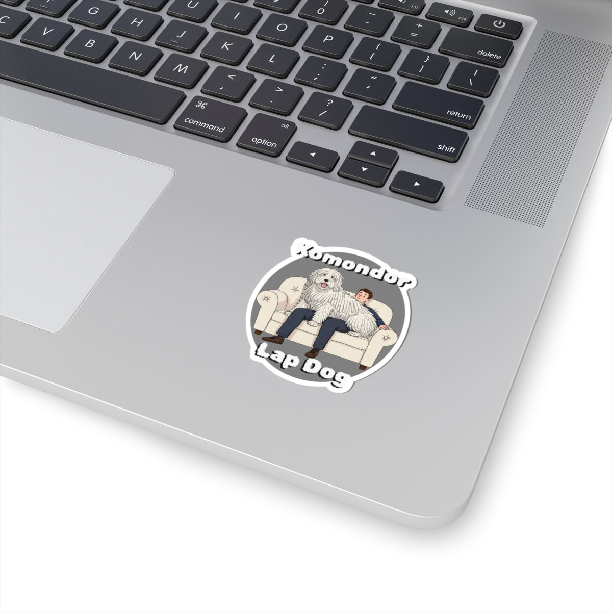 Komondor Lap Dog Stickers - Cute Pet Decor for Dog Lovers, Perfect for Laptops, Water Bottles, Journals, Gifts - Schmartypants