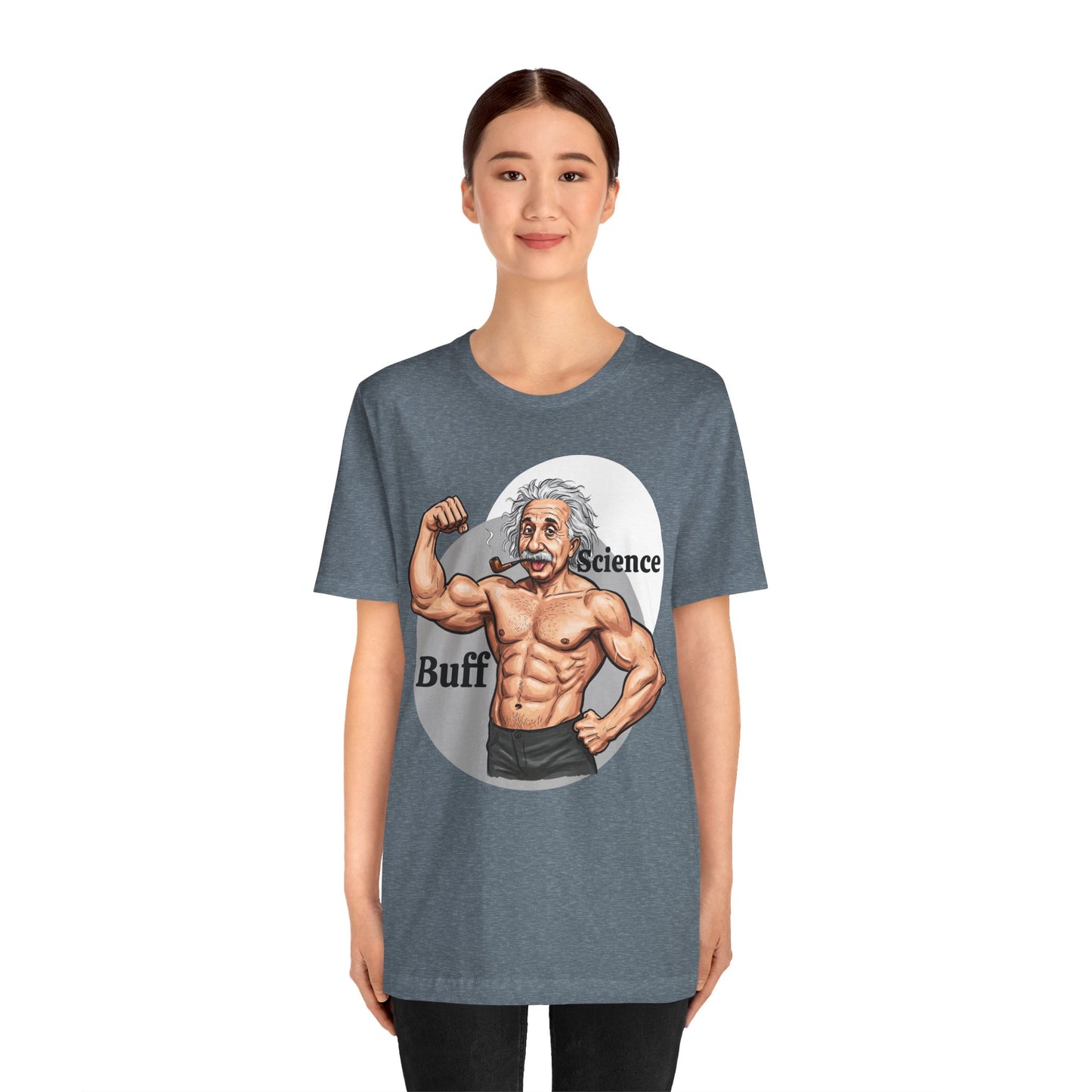 Science Buff Unisex Short Sleeve Tee - Funny Science Themed T-Shirt - Einstein Gift - Physics Lovers - Schmartypants
