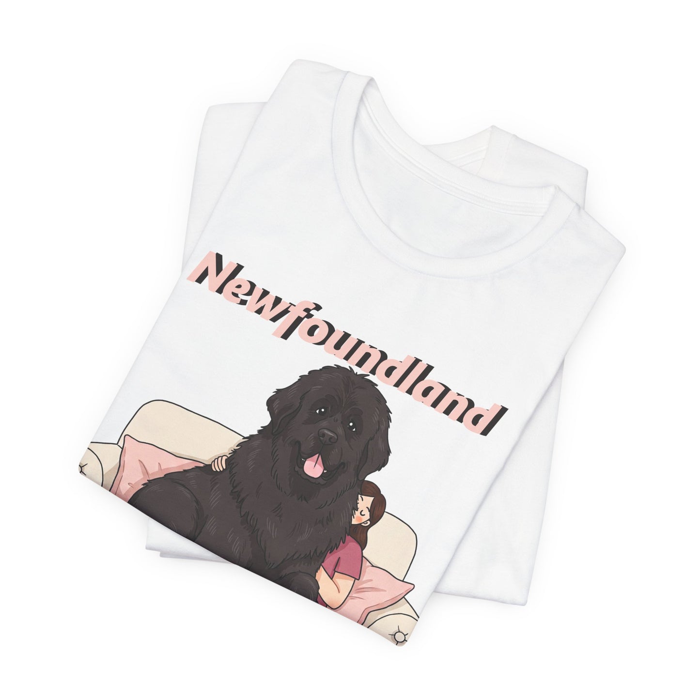 Newfoundland Lap Dog Unisex Tee - Funny Dog Lover Shirt - Schmartypants