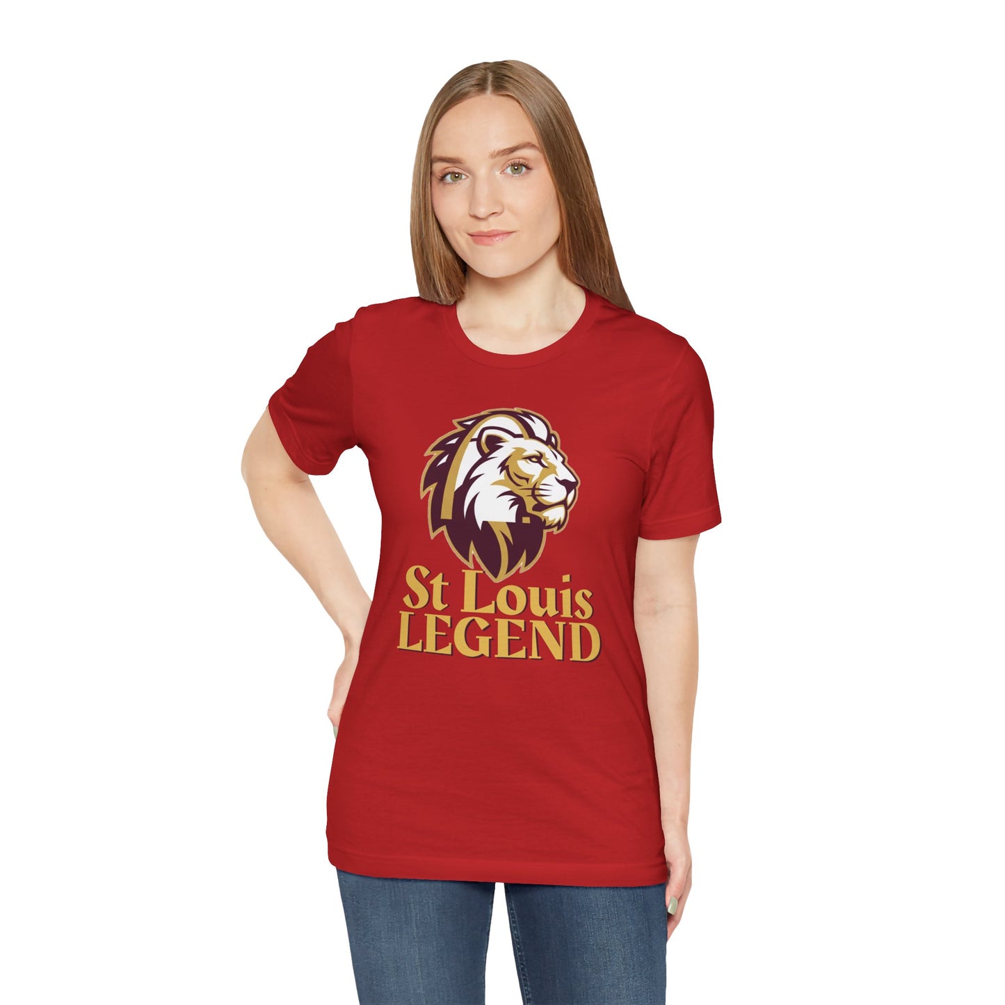 St. Louis Legend Tee - Celebrate Your Pride, Unisex Jersey Short Sleeve T-Shirt, Gift for Sports Fans, Casual Wear, Team Spirit