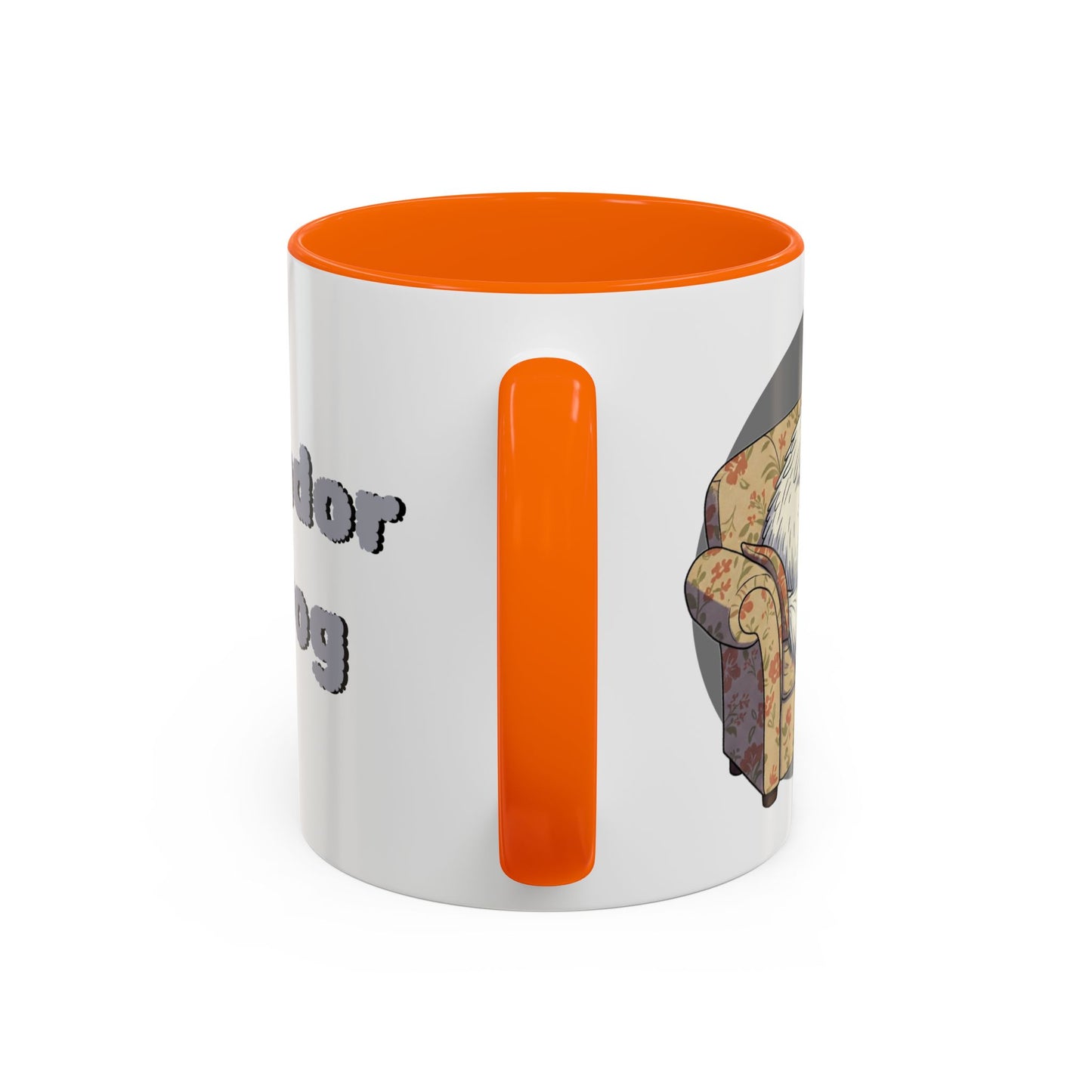 Komondor Lap Dog Coffee Mug - Funny Pet Lovers Gift - 11oz & 15oz - Schmartypants