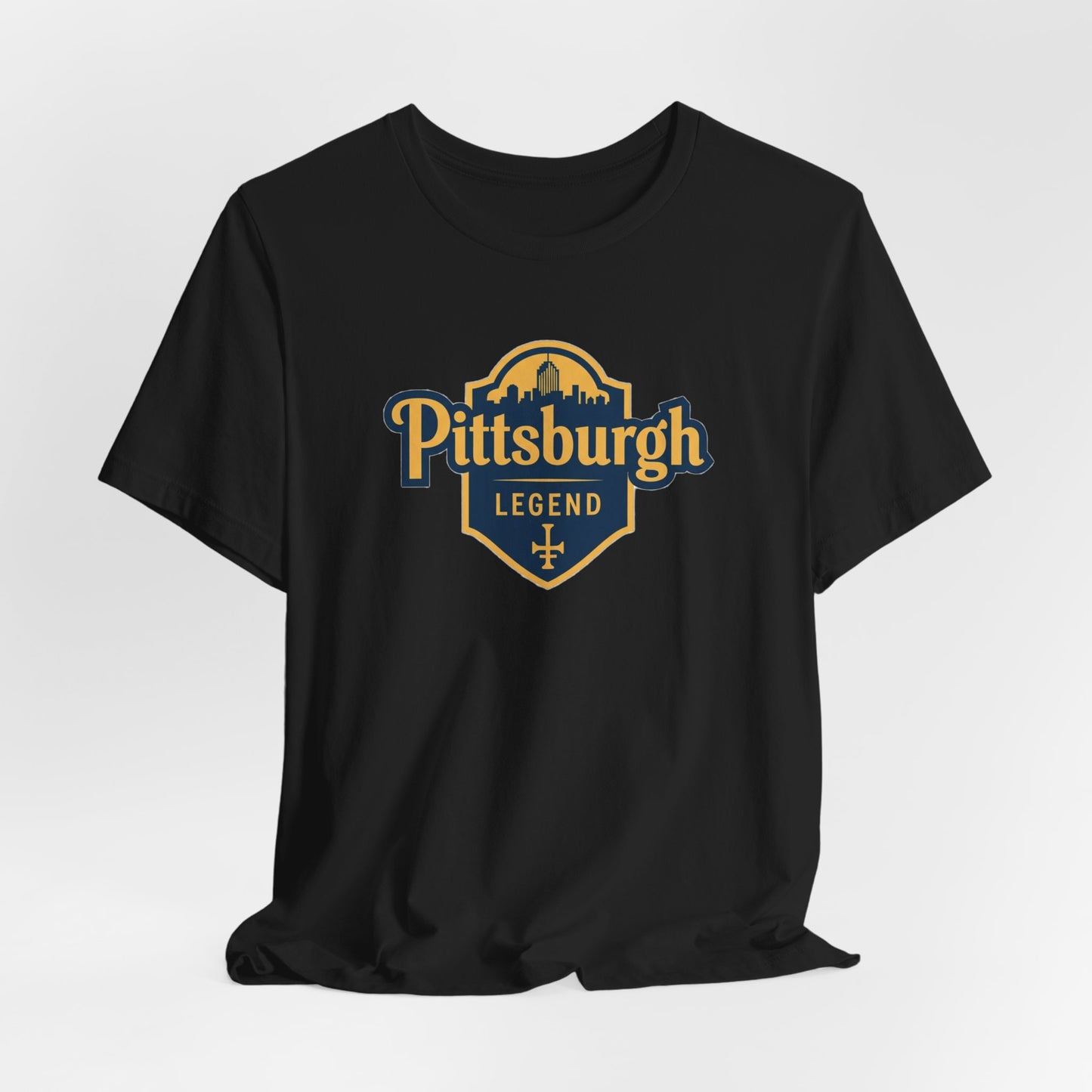 Pittsburgh Legend Tee - Unisex Jersey Short Sleeve T-Shirt, Perfect for Sports Fans, Gifts, Casual Wear, Team Spirit, Pittsburgh Souvenir Tee