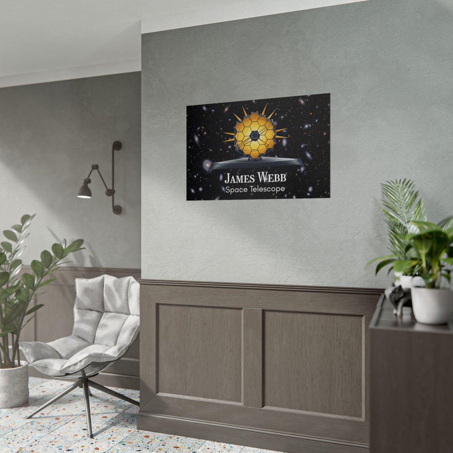 James Webb Space Telescope Rolled Poster, Astronomy Decor, Space Lover Gift, Educational Wall Art, Science Poster, Astronaut Room Decor