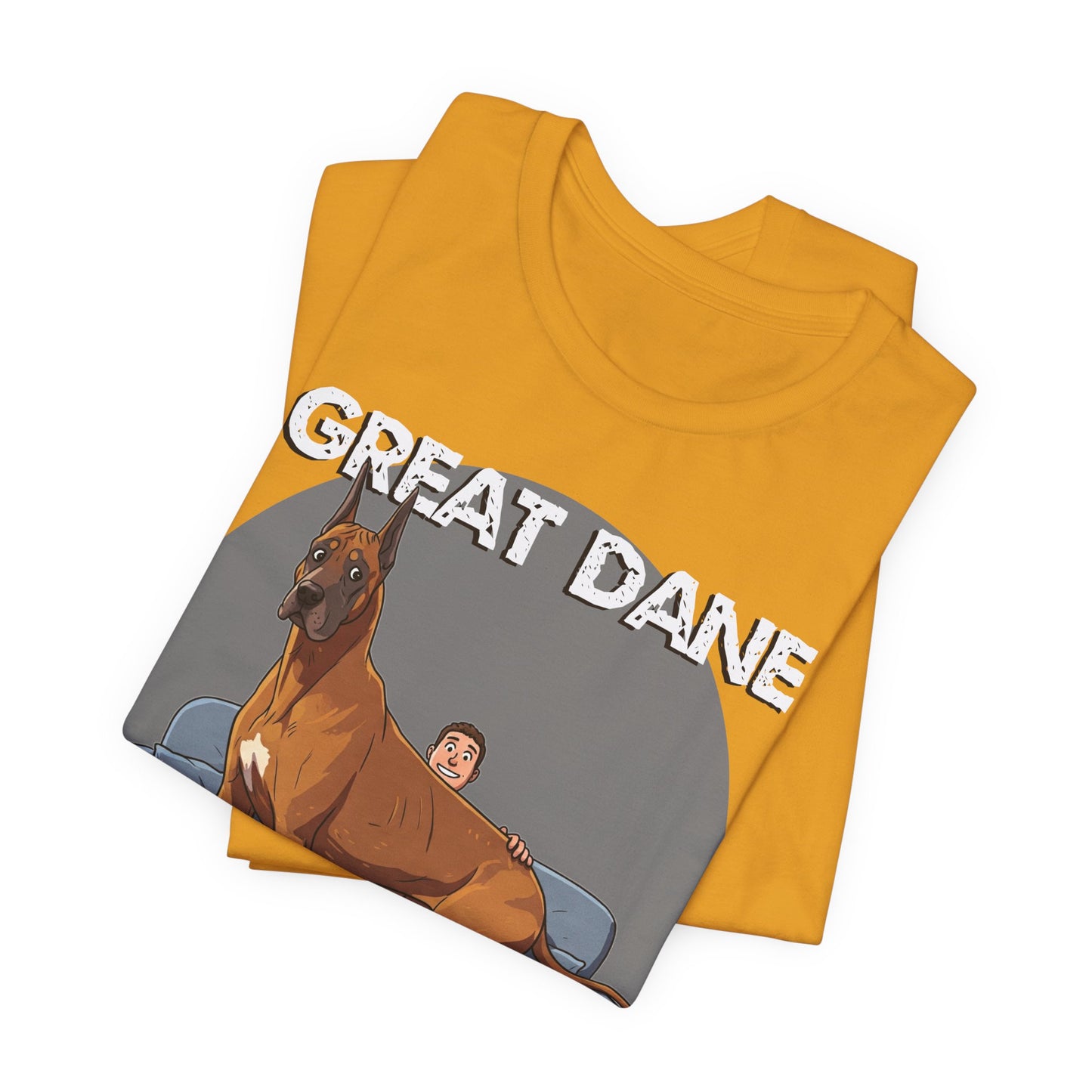 Great Dane Lap Dog Unisex Tee - Hilarious Dog Lover Graphic T-Shirt - Schmartypants