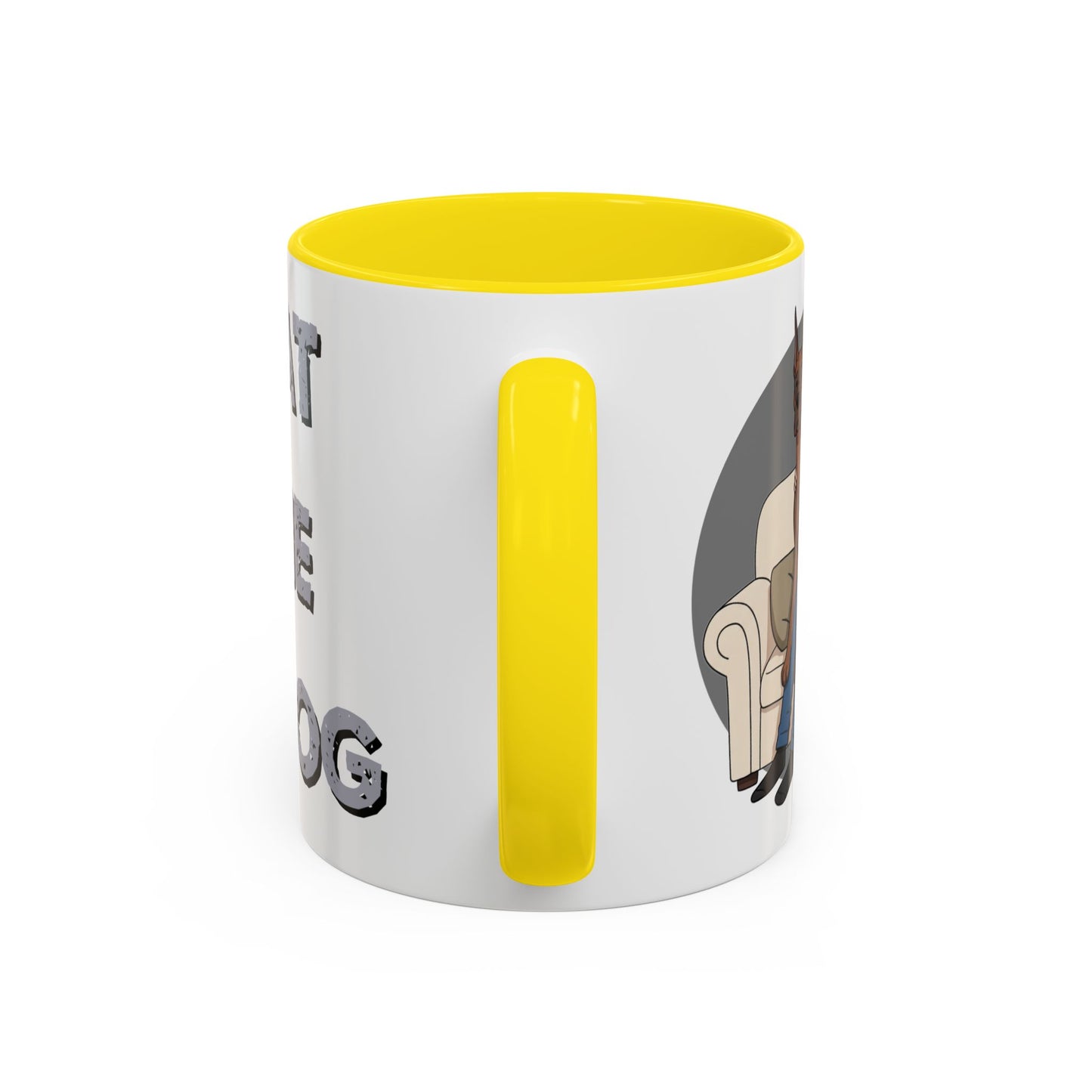 Great Dane Lap Dog Coffee Mug - Funny Pet Lover Gift - Schmartypants