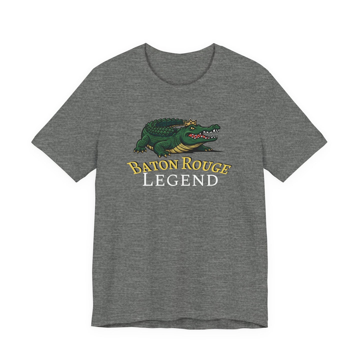 Baton Rouge Legend Tee, Unisex Graphic T-Shirt, Casual Wear, Gift Idea for College Students, Souvenir Apparel