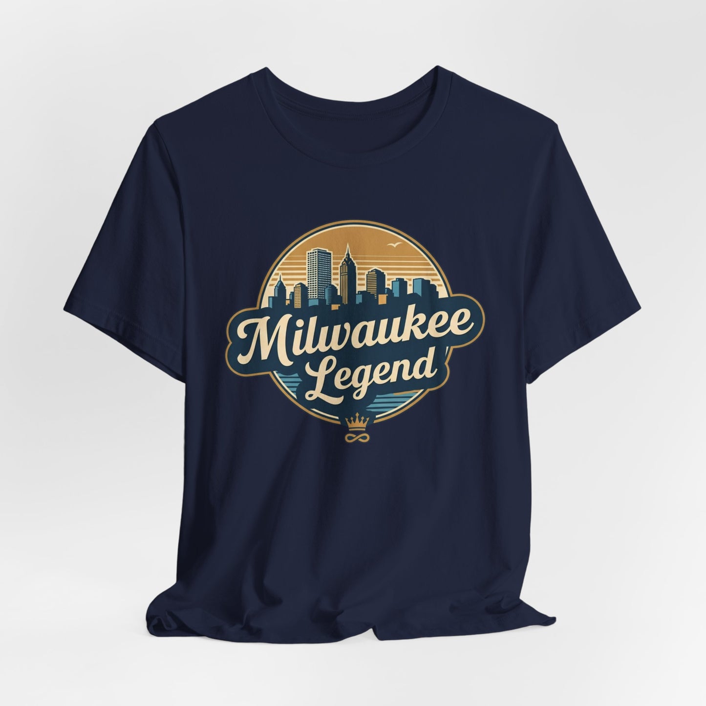 Milwaukee Legend T-Shirt | Vintage City Graphic Tee for Locals, Unisex Gift for Events, Festivals, and Everyday Wear