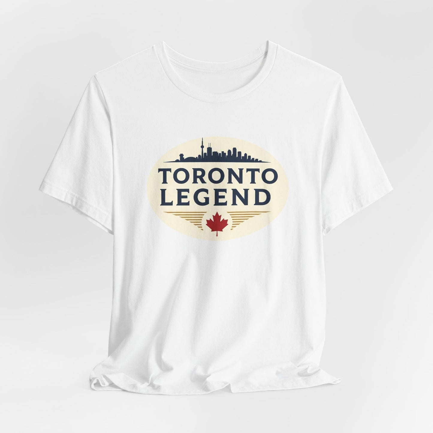 Toronto Legend Unisex Jersey Short Sleeve Tee, Toronto T-Shirt, Travel Shirt, Canada Souvenir, Gift for Travelers, Casual Wear