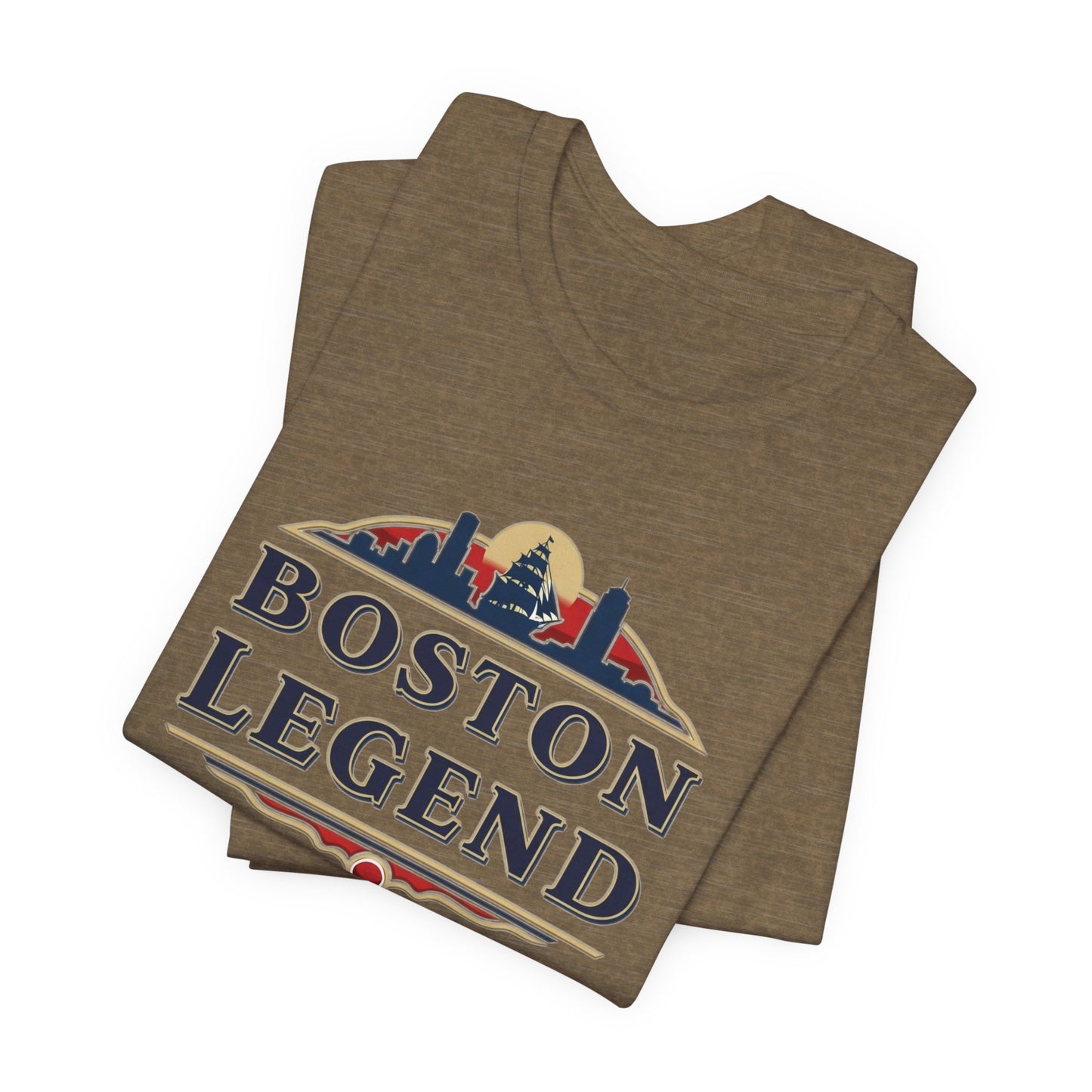 Boston Legend Unisex Tee | Casual Everyday Wear, Gift for Sports Fans, Boston Pride Shirt, Travel Souvenir, Summer Outfit