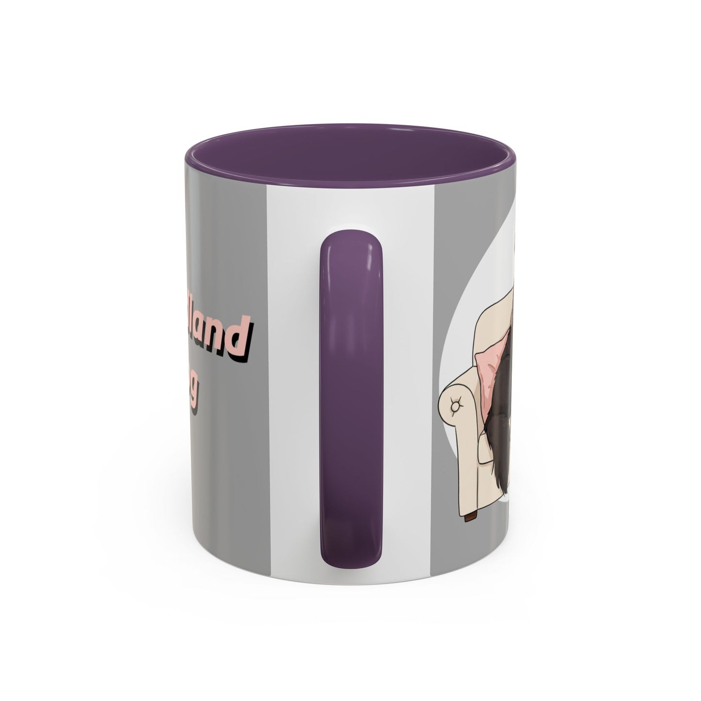 Funny Newfoundland Lap Dog Coffee Mug - Perfect Gift for Dog Lovers, Pet Parents, Cozy Home Decor, Caffeine Fix, Unique Gift Idea - Schmartypants
