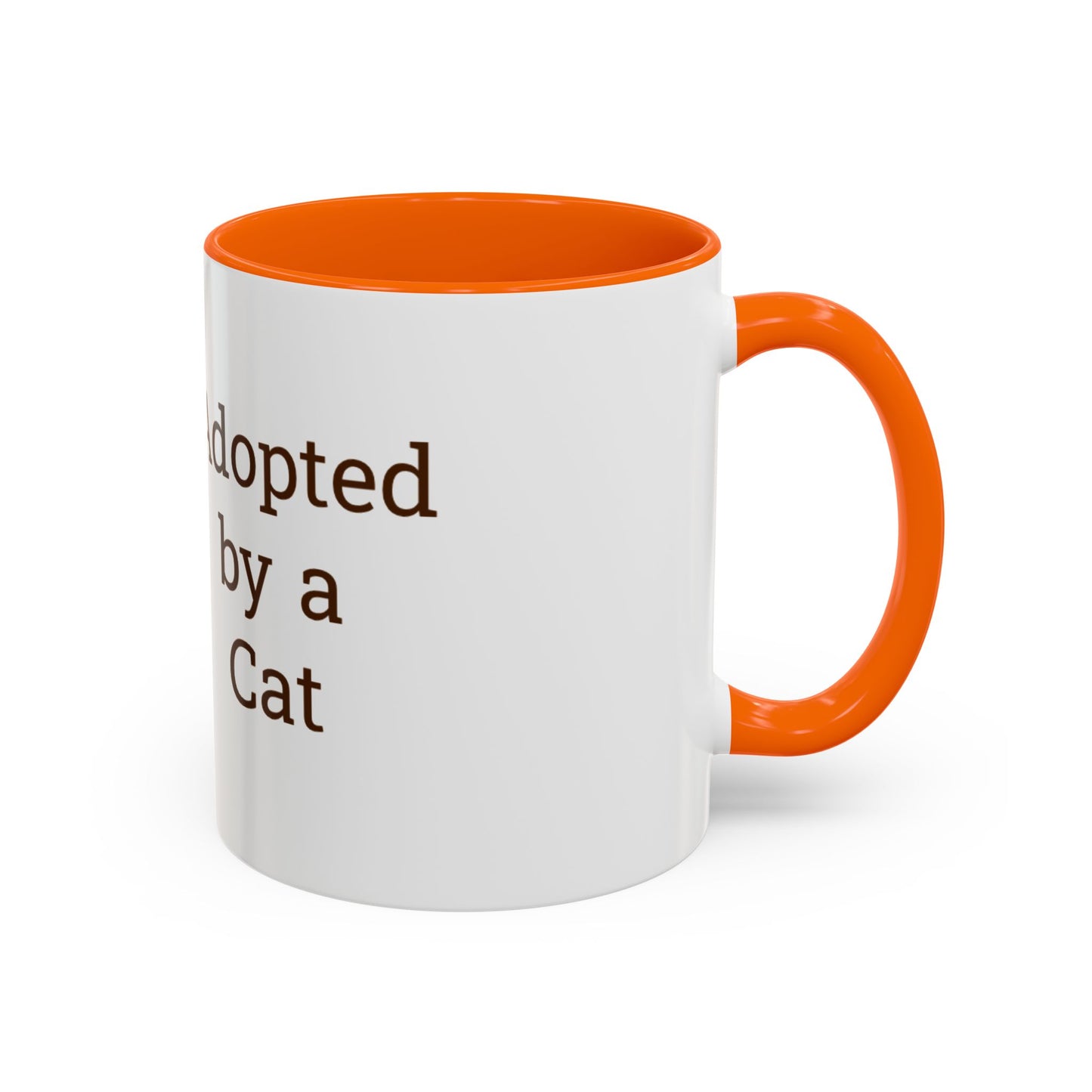 Adopted by a Cat Accent Coffee Mug - Perfect Gift for Cat Lovers - Funny Cat - Feline Humor - Schmartypants