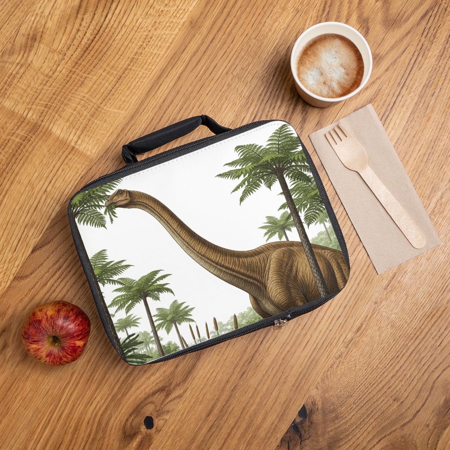 Apatosaurus Dinosaur Adventure Lunch Bag | Kids' Lunch Box, School Supplies, Eco-Friendly, Cute & Practical