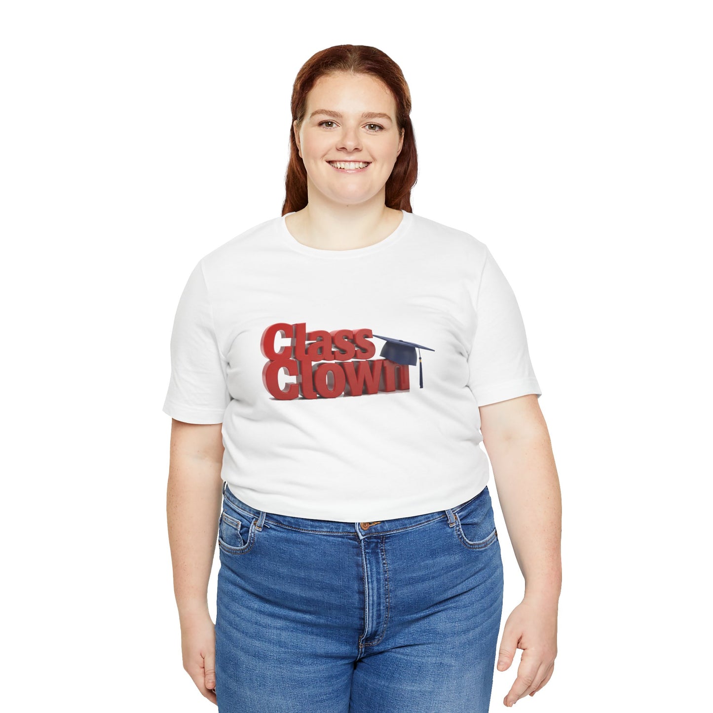Class Clown Tee, Fun Graduation Shirt, College Humor T-Shirt, Unisex Short Sleeve Tee, Gift for Students