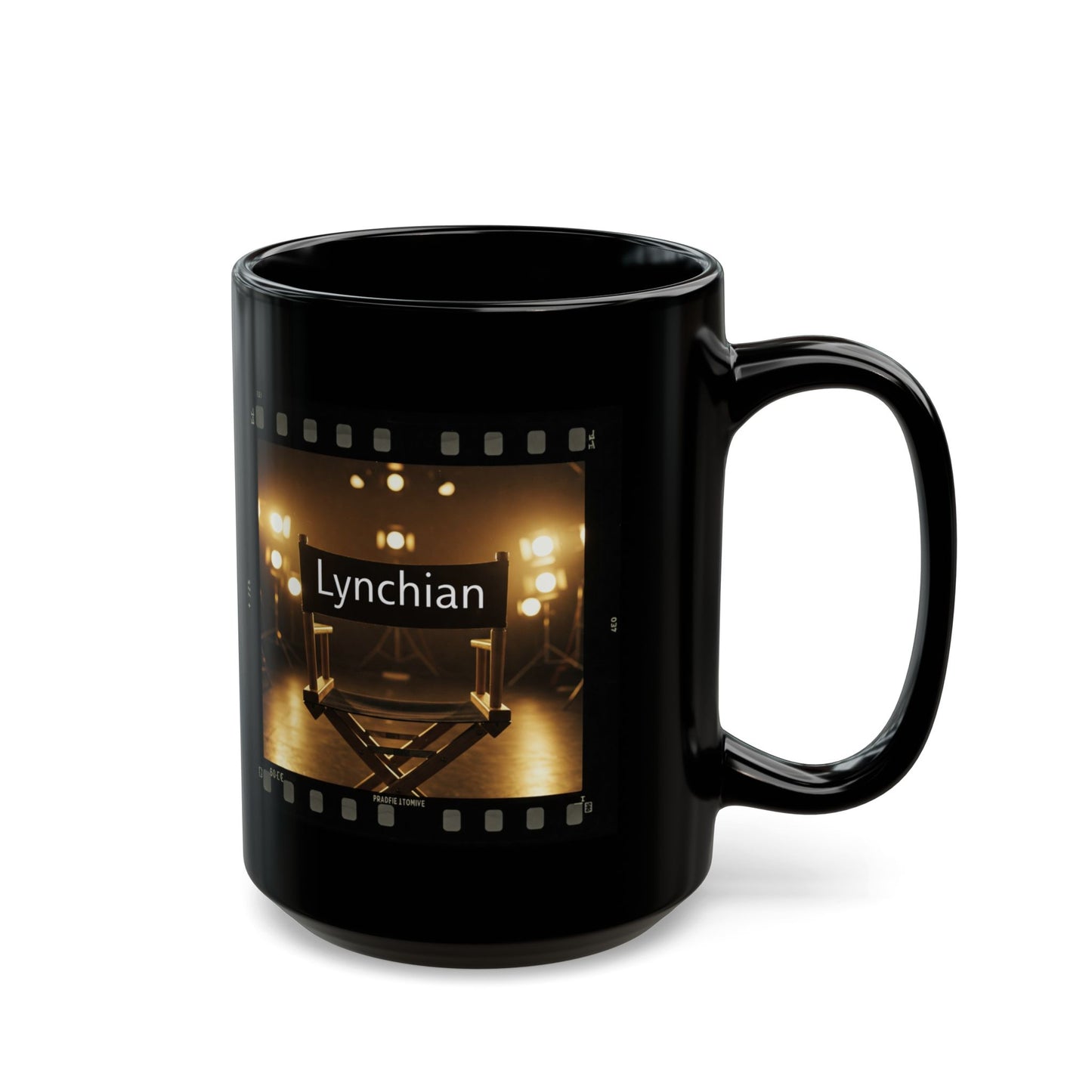 'Lynchian' Cinema Black Mug - 11oz & 15oz | Perfect Gift for Movie Lovers and Film Students, David Lynch Fans - Schmartypants