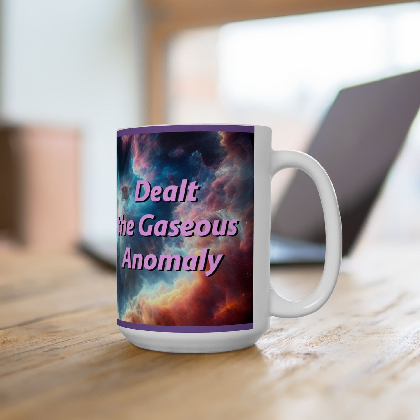 HIlarious Cosmic Ceramic Mug - Galaxy Design for Trekkies and Sci-Fi Fans - Schmartypants