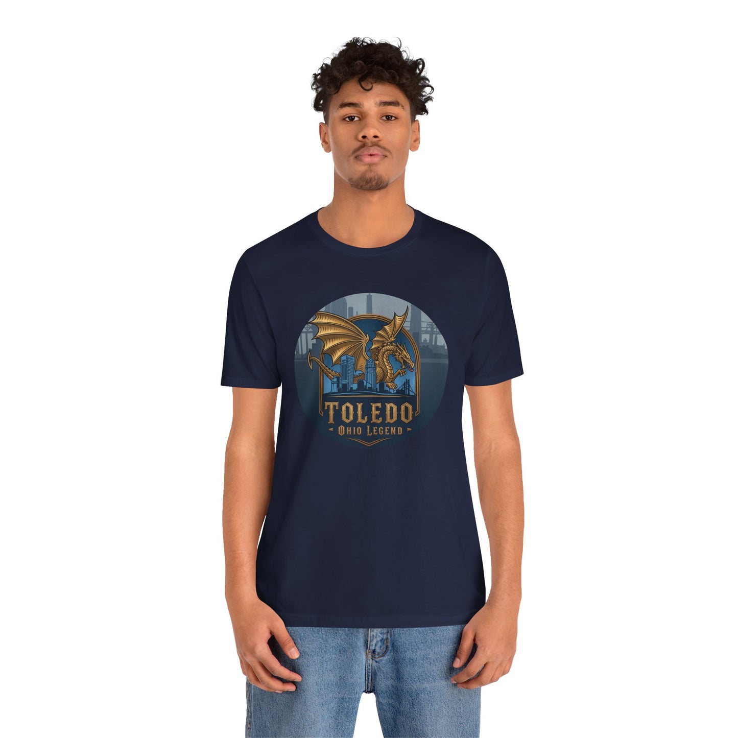 Toledo Dragon Legend T-Shirt | Unisex Jersey Tee | Perfect Gift for Fans, Festivals, and Celebrations, Casual Wear, Graphic Tee