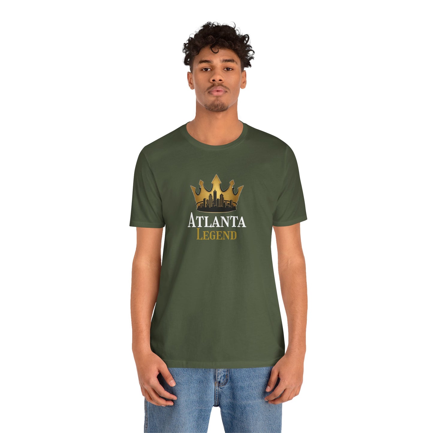 Atlanta Legend Unisex Short Sleeve T-Shirt, Atlanta Nightlife Tee