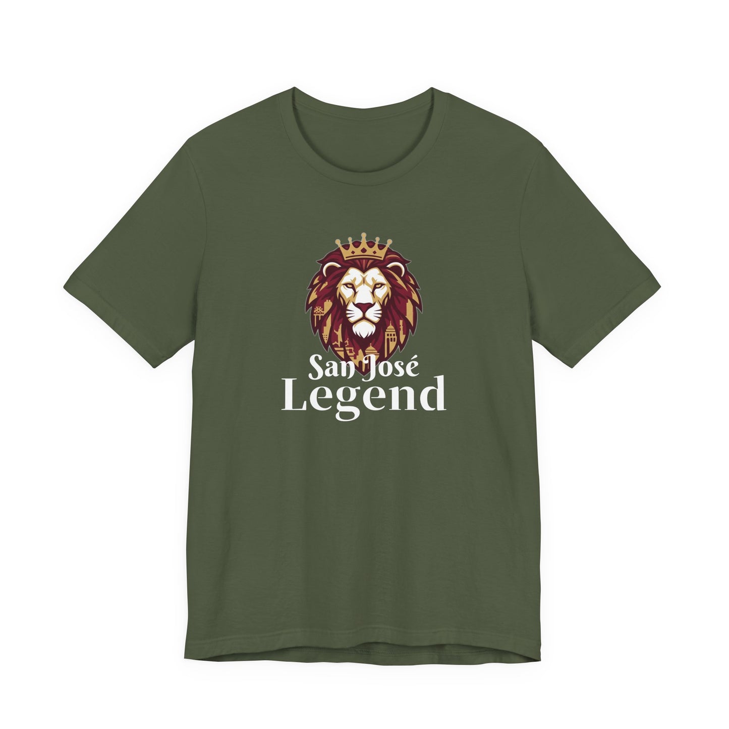 San José Legend Tee - Unisex Jersey Short Sleeve T-Shirt, San José Souvenir Tee, Birthday Apparel, Sports Fan Shirt, Casual Wear