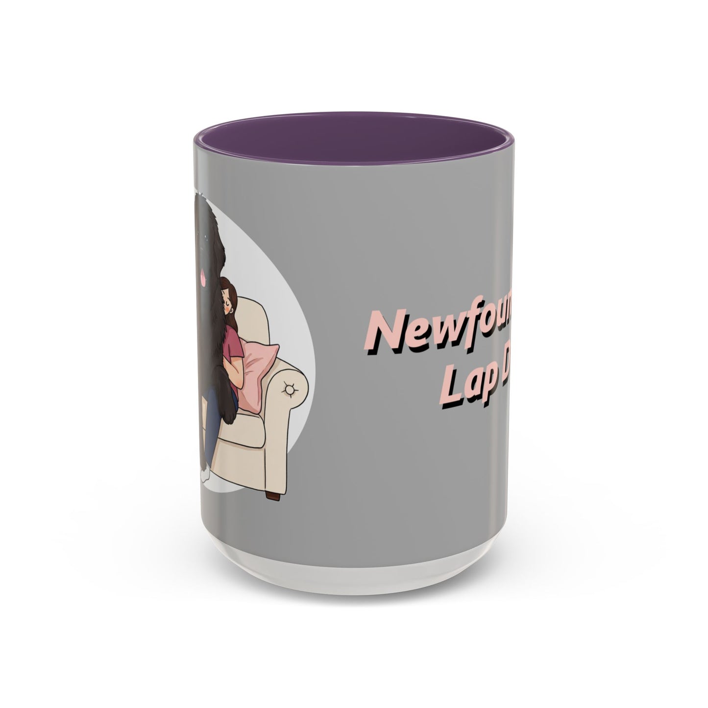 Funny Newfoundland Lap Dog Coffee Mug - Perfect Gift for Dog Lovers, Pet Parents, Cozy Home Decor, Caffeine Fix, Unique Gift Idea - Schmartypants