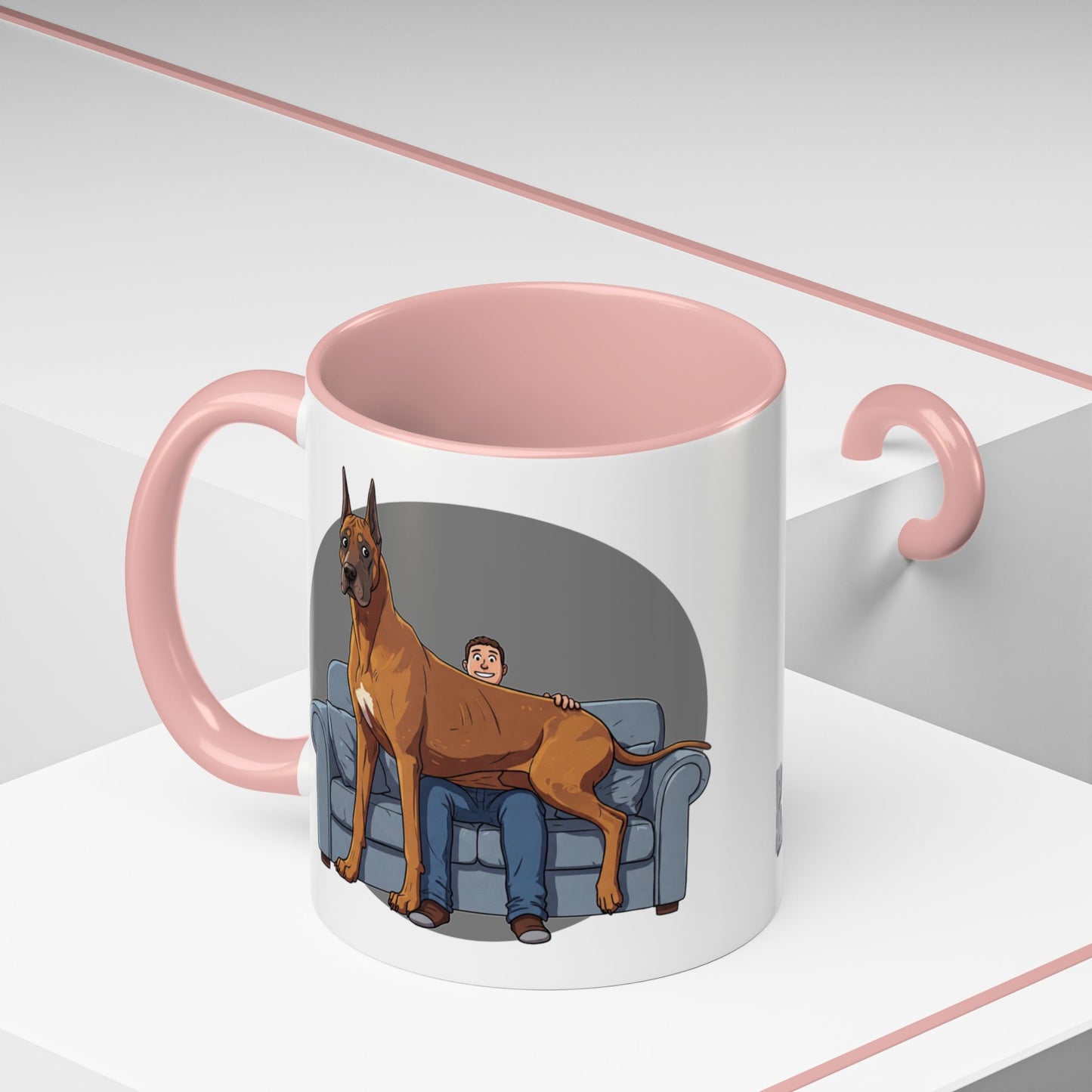 Hilarious Great Dane Lap Dog Coffee Mug - Funny Dog Lover Gift - Schmartypants
