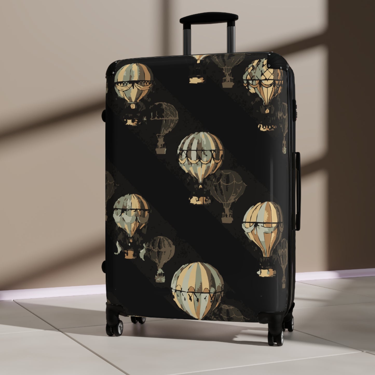 Vintage Hot Air Balloon Suitcase | Travel Luggage | Adventure Gift | Vacation Essentials | Stylish Travel Gear
