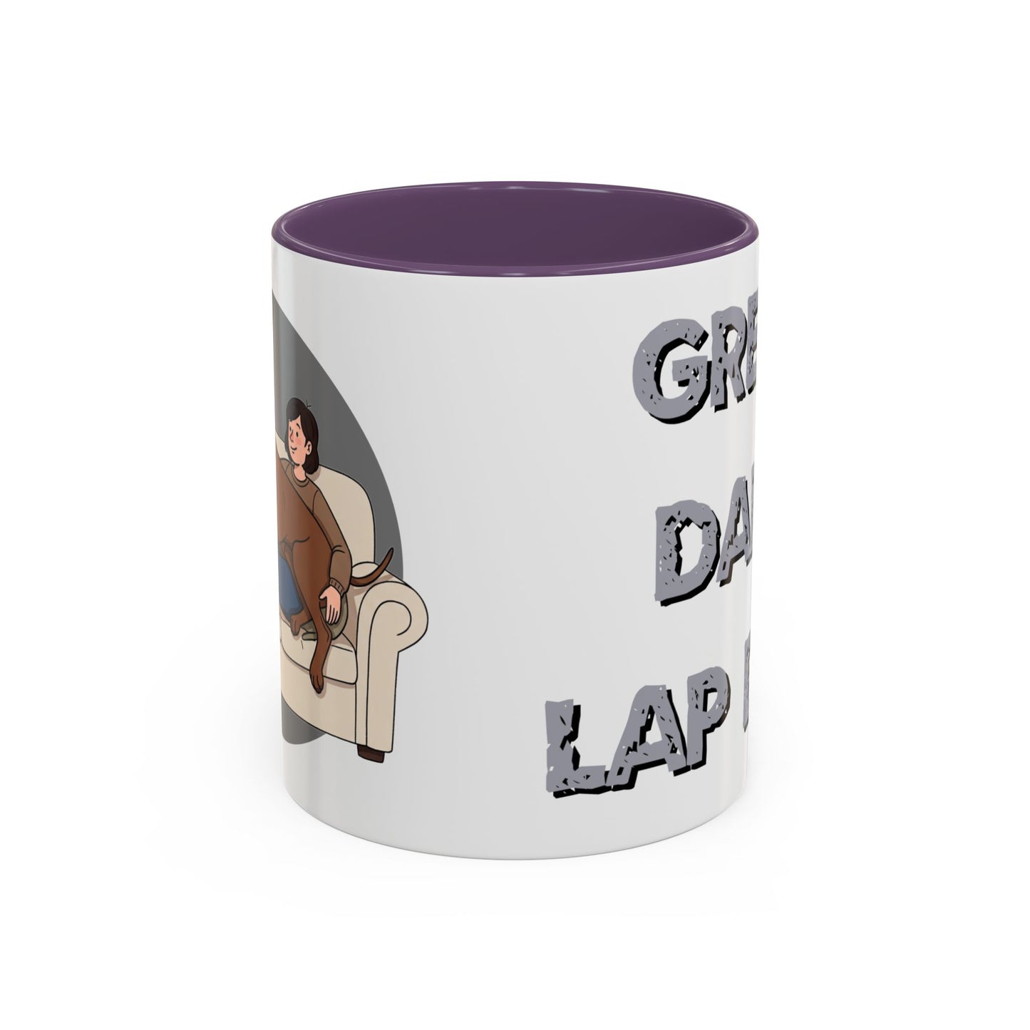 Great Dane Lap Dog Coffee Mug - Funny Pet Lover Gift - Schmartypants