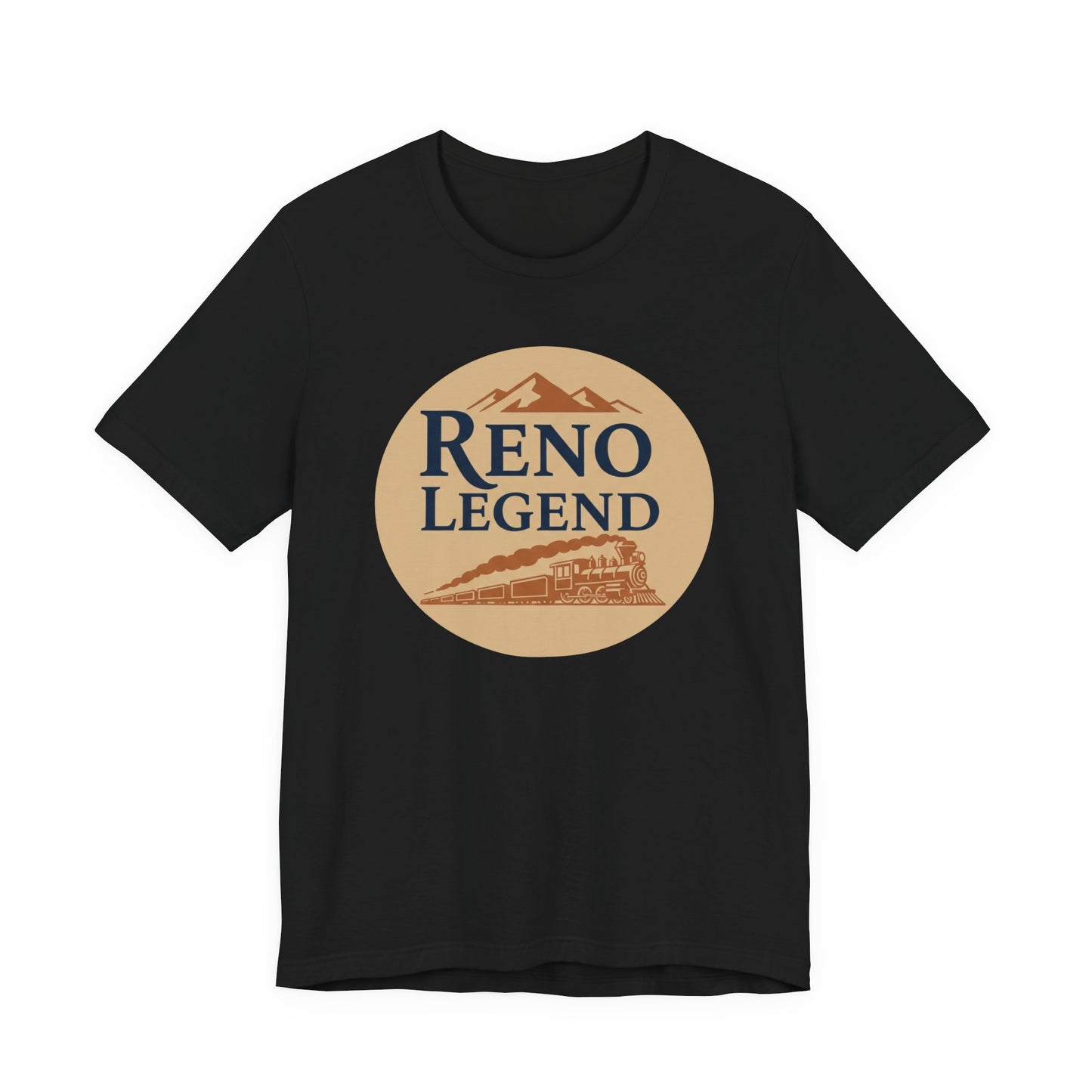Reno Legend Unisex Tee, Graphic Tee, Casual Wear, Gift for Him, Outdoor Adventure Shirt, Vintage Style T-Shirt
