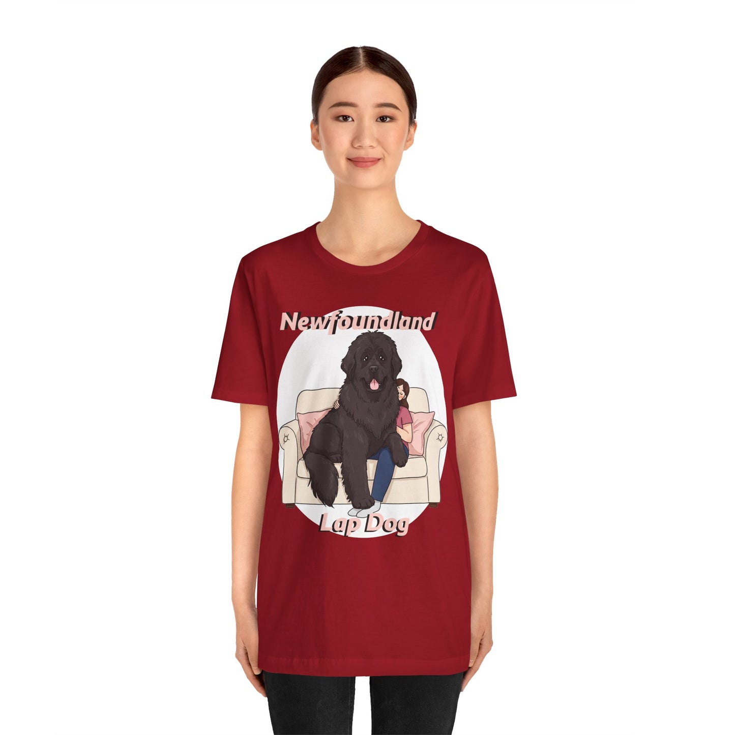 Newfoundland Lap Dog Unisex Tee - Funny Dog Lover Shirt - Schmartypants