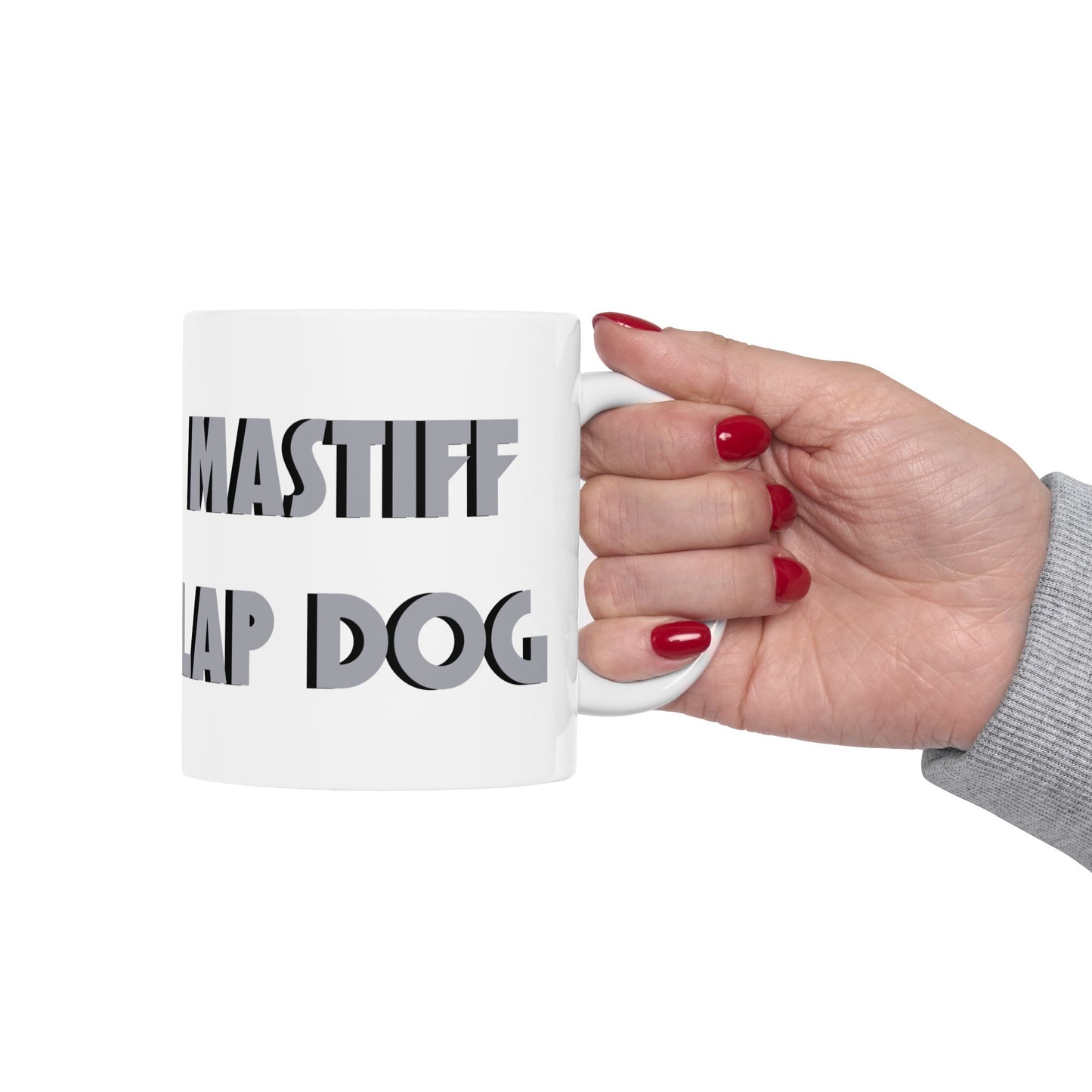 Cozy Mastiff Lover's Ceramic Mug - Perfect Gift for Mastiff Dog Owners, Funny Coffee Cup, Home Decor, Pet Lover Gift, Relaxation Mug - Schmartypants