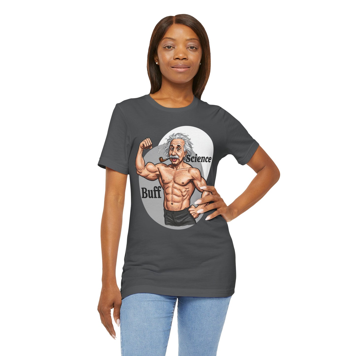 Science Buff Unisex Short Sleeve Tee - Funny Science Themed T-Shirt - Einstein Gift - Physics Lovers - Schmartypants