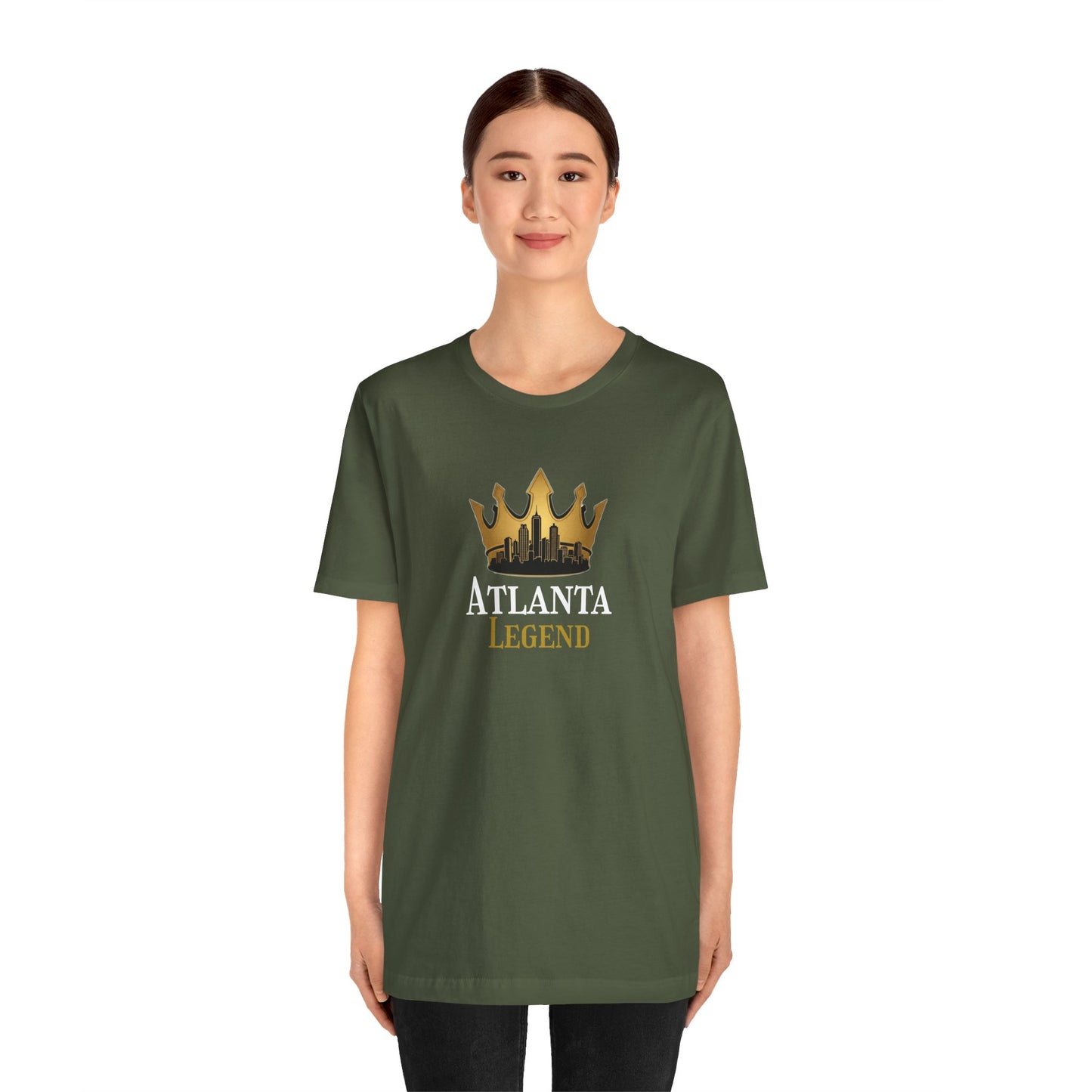Atlanta Legend Unisex Short Sleeve T-Shirt, Atlanta Nightlife Tee