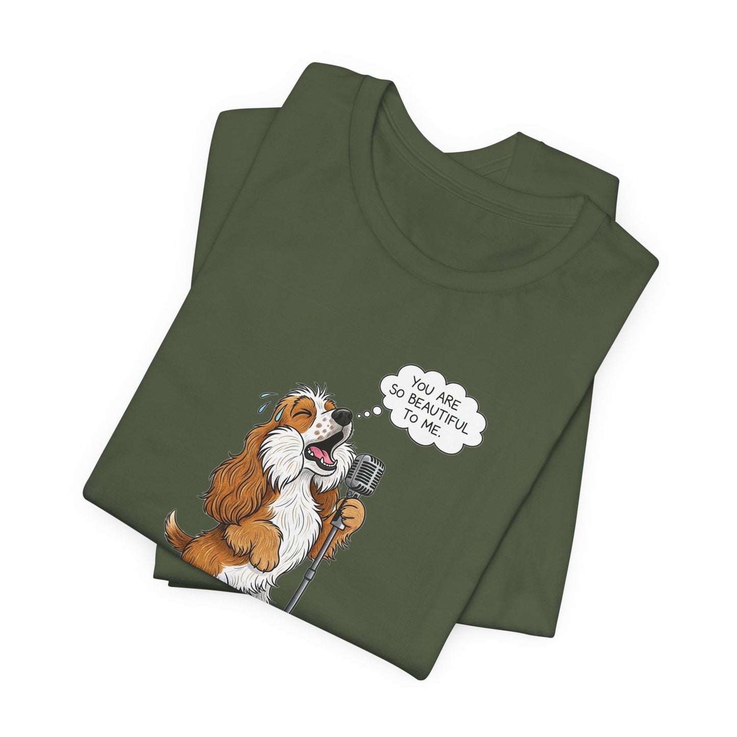 Funny 'Joe Cocker Spaniel' Dog Lovers Tee, Unisex Dog Shirt, Funny Pet Owner Apparel