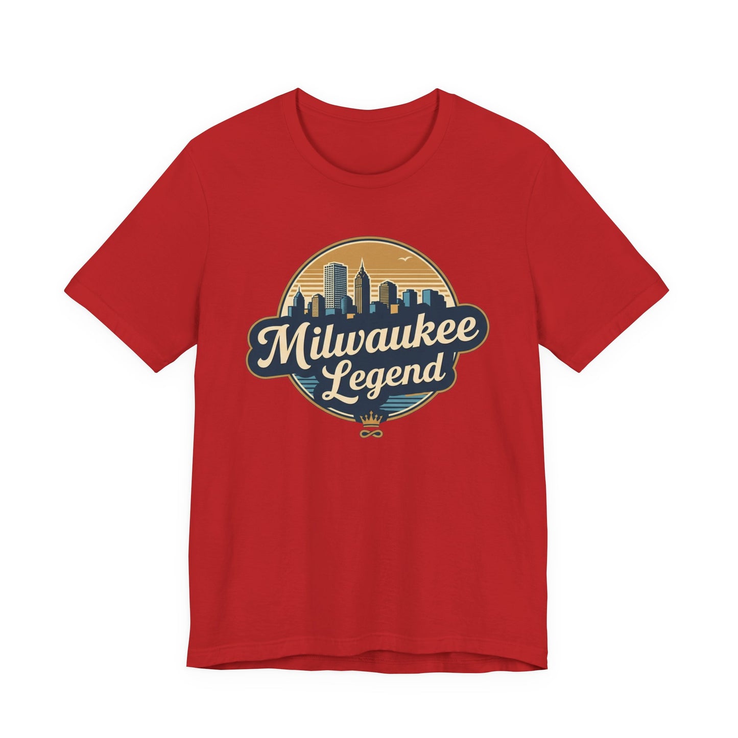 Milwaukee Legend T-Shirt | Vintage City Graphic Tee for Locals, Unisex Gift for Events, Festivals, and Everyday Wear