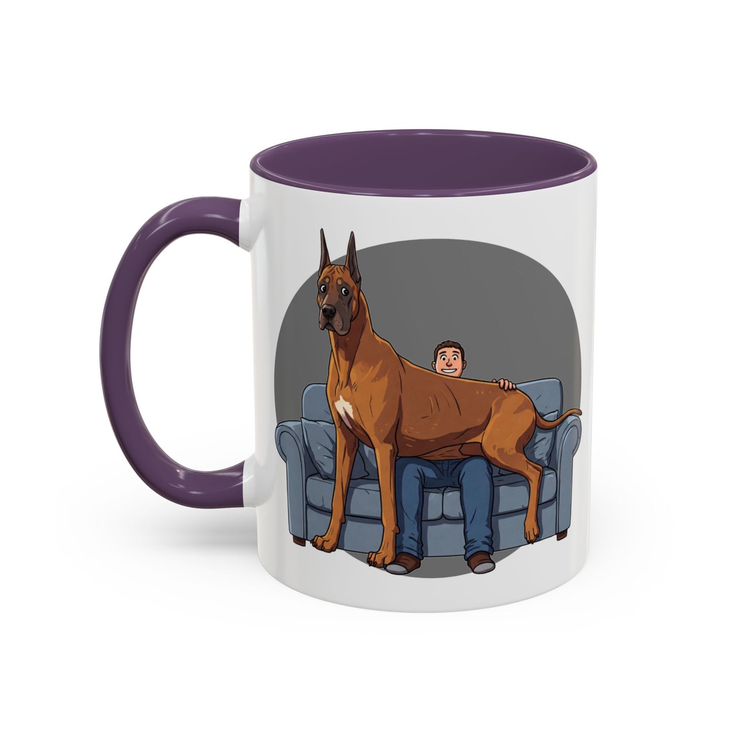 Hilarious Great Dane Lap Dog Coffee Mug - Funny Dog Lover Gift - Schmartypants