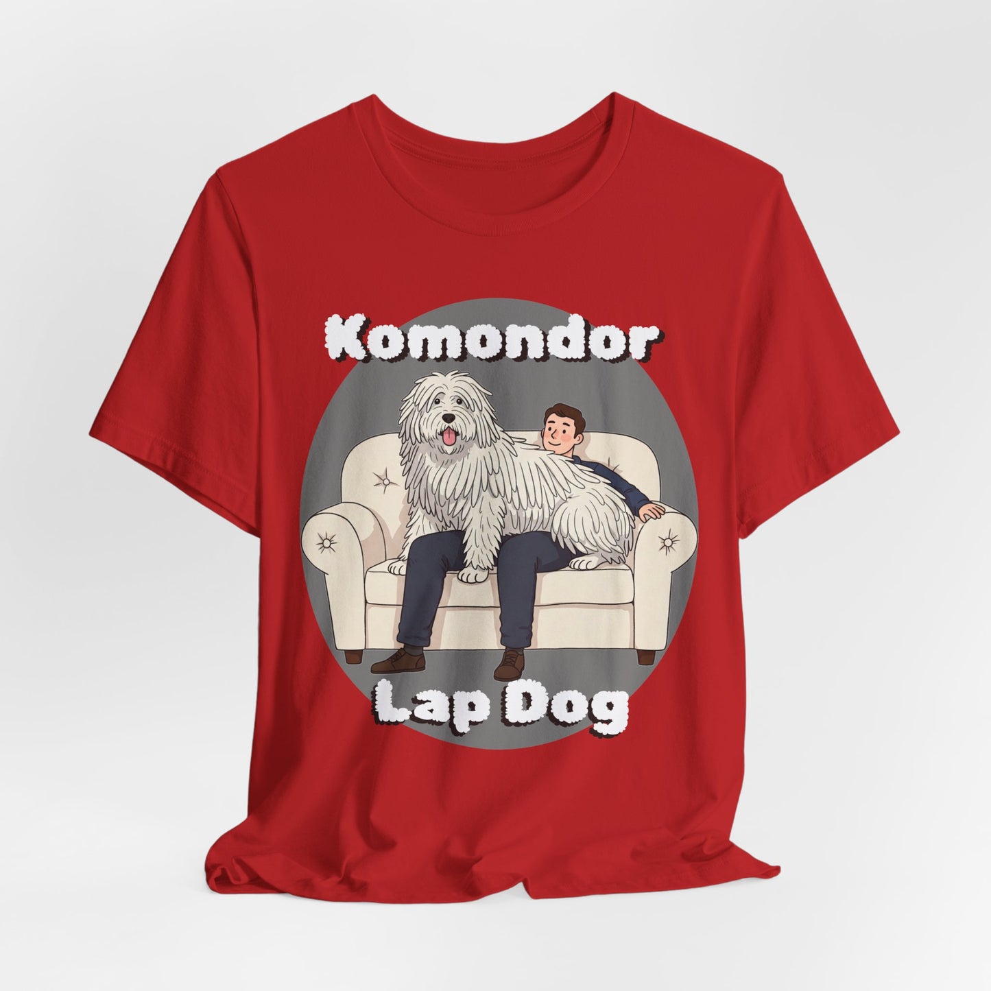Hilarious Komondor Lap Dog Unisex Tee - Fun Pet Lover Shirt - Schmartypants