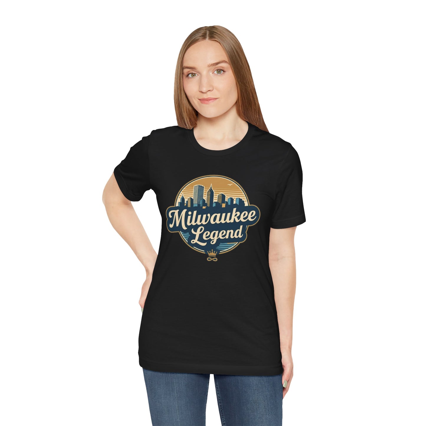 Milwaukee Legend T-Shirt | Vintage City Graphic Tee for Locals, Unisex Gift for Events, Festivals, and Everyday Wear