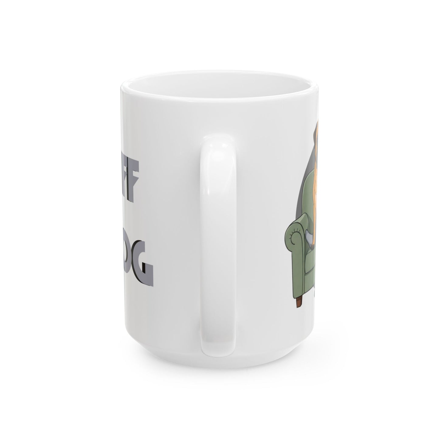 Cozy Mastiff Lover's Ceramic Mug - Perfect Gift for Mastiff Dog Owners, Funny Coffee Cup, Home Decor, Pet Lover Gift, Relaxation Mug - Schmartypants