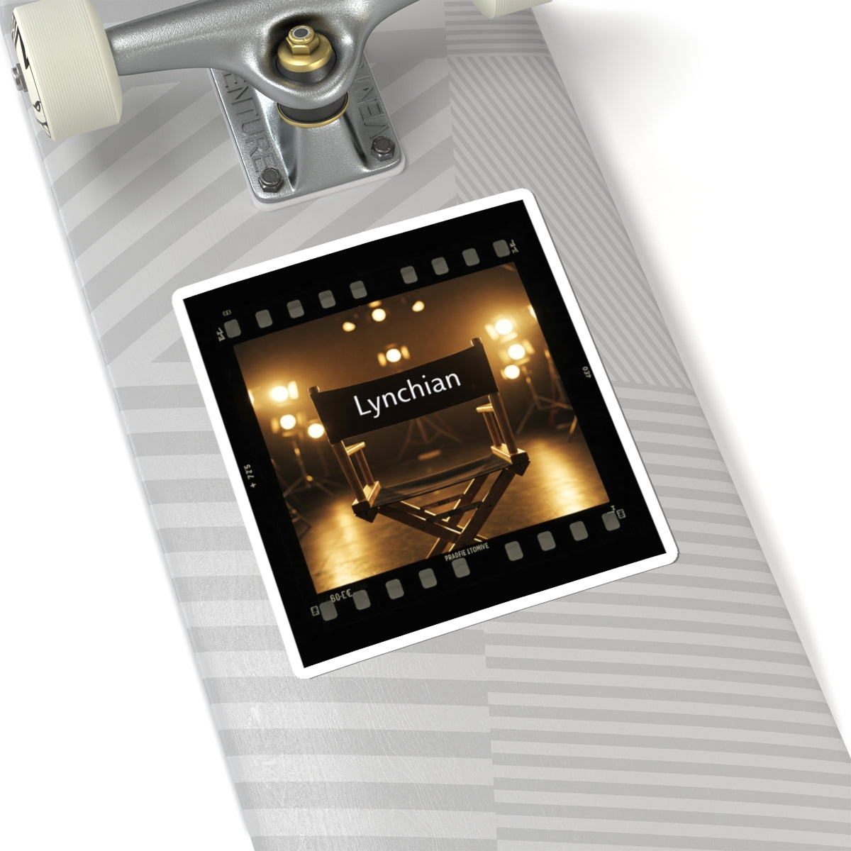 'Lynchian' Film-Inspired Kiss-Cut Stickers - Perfect for Movie Lovers & Filmmakers - Schmartypants