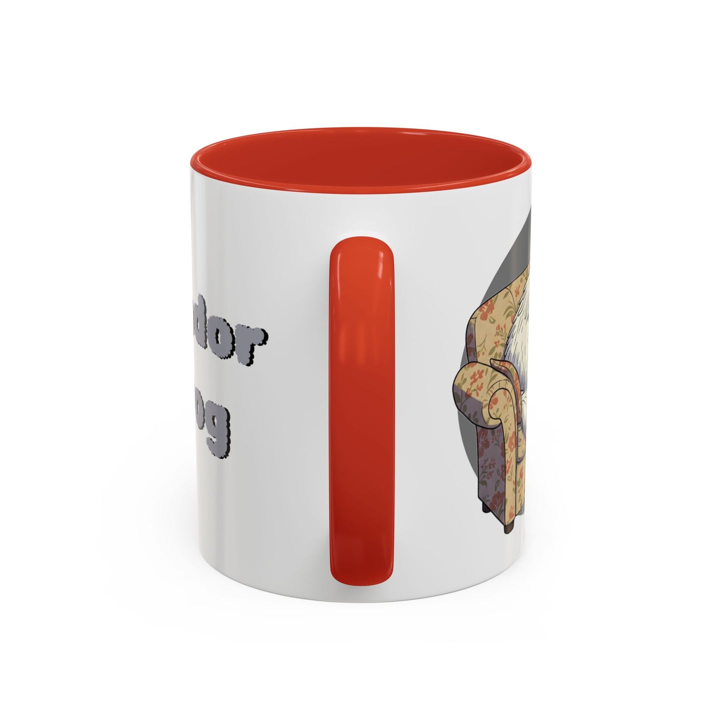 Komondor Lap Dog Coffee Mug - Funny Pet Lovers Gift - 11oz & 15oz - Schmartypants