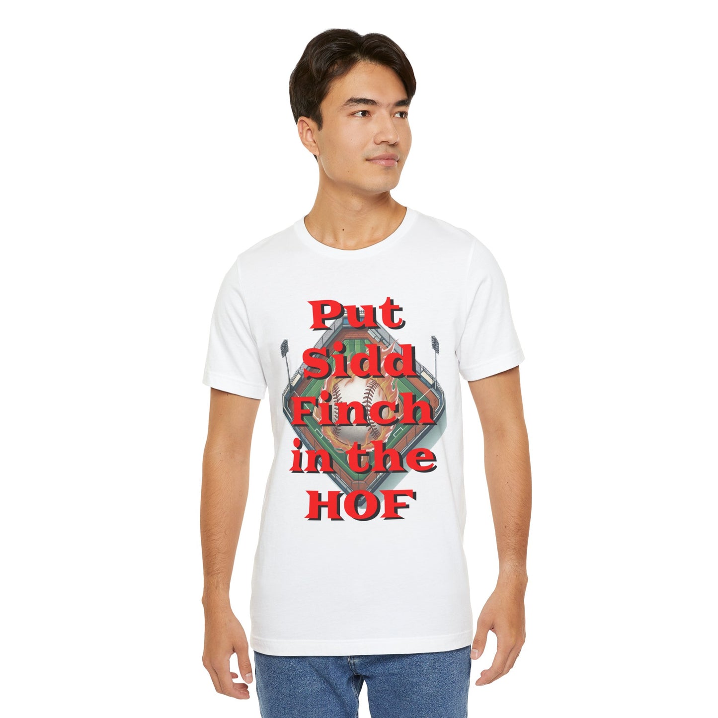 Baseball Fantasy Satirical Shirt, Funny Sports Tee, Mythological Fireballing Pitcher Gift, Sidd Finch April Fool's Joke, Unisex Jersey