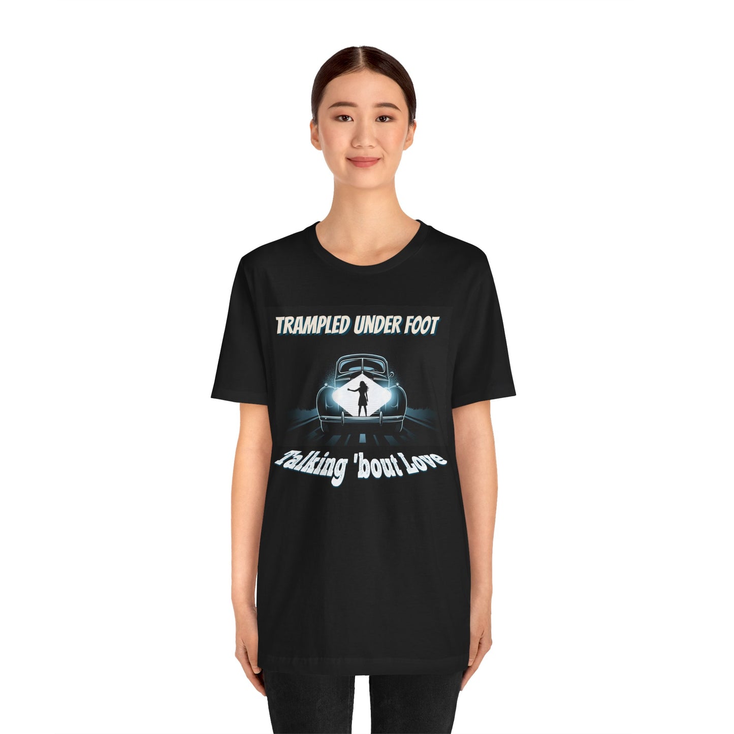 Trampled Under Foot Graphic Tee for Music Fans, Unisex Jersey Tee, Concert Outfit, Gift for Musicians, Festival Apparel, Led Zeppelin fans