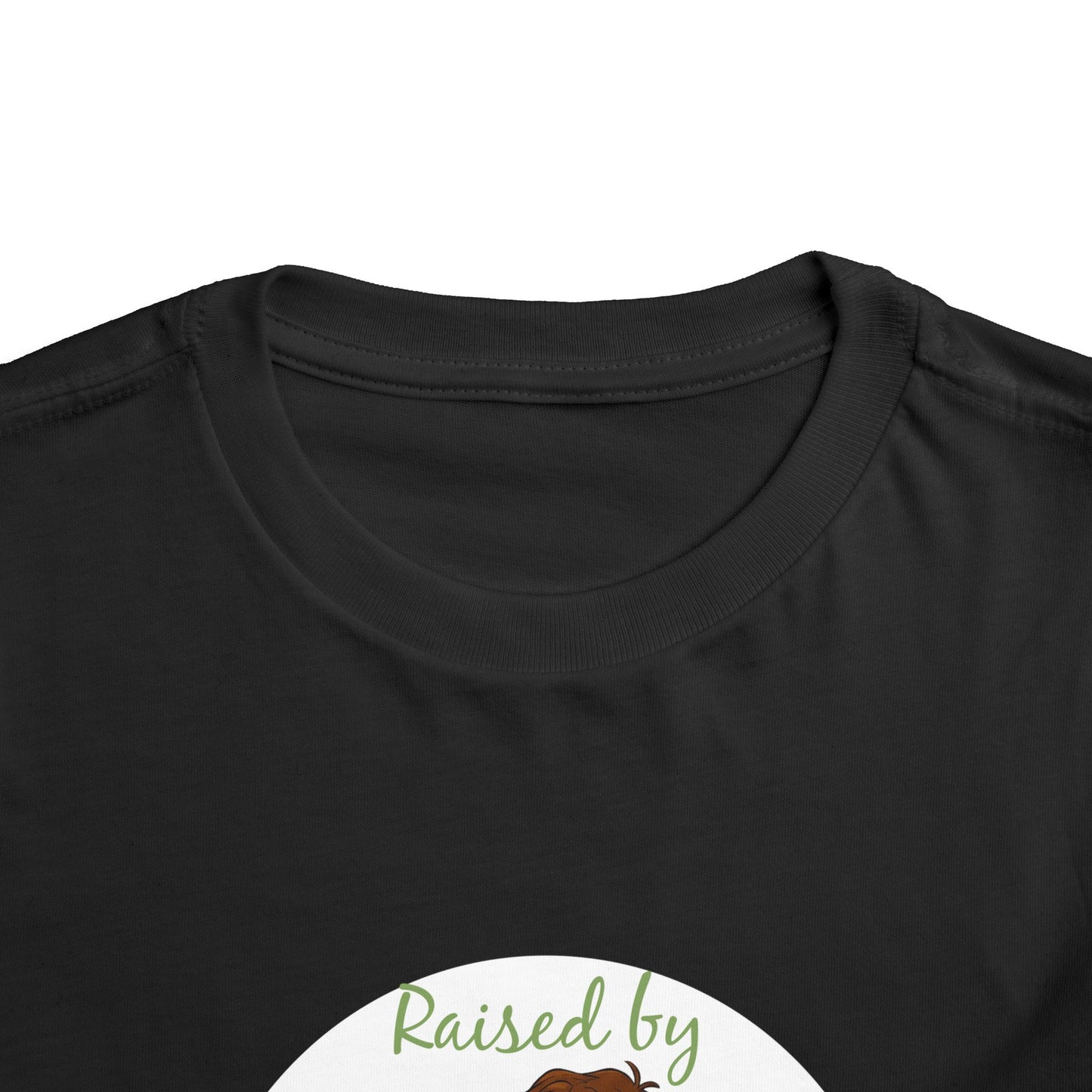Funny Adorable 'Raised by Meerkats' Toddler Short Sleeve Tee - Cute Animal Tee for Kids Who Love Meerkats - Schmartypants
