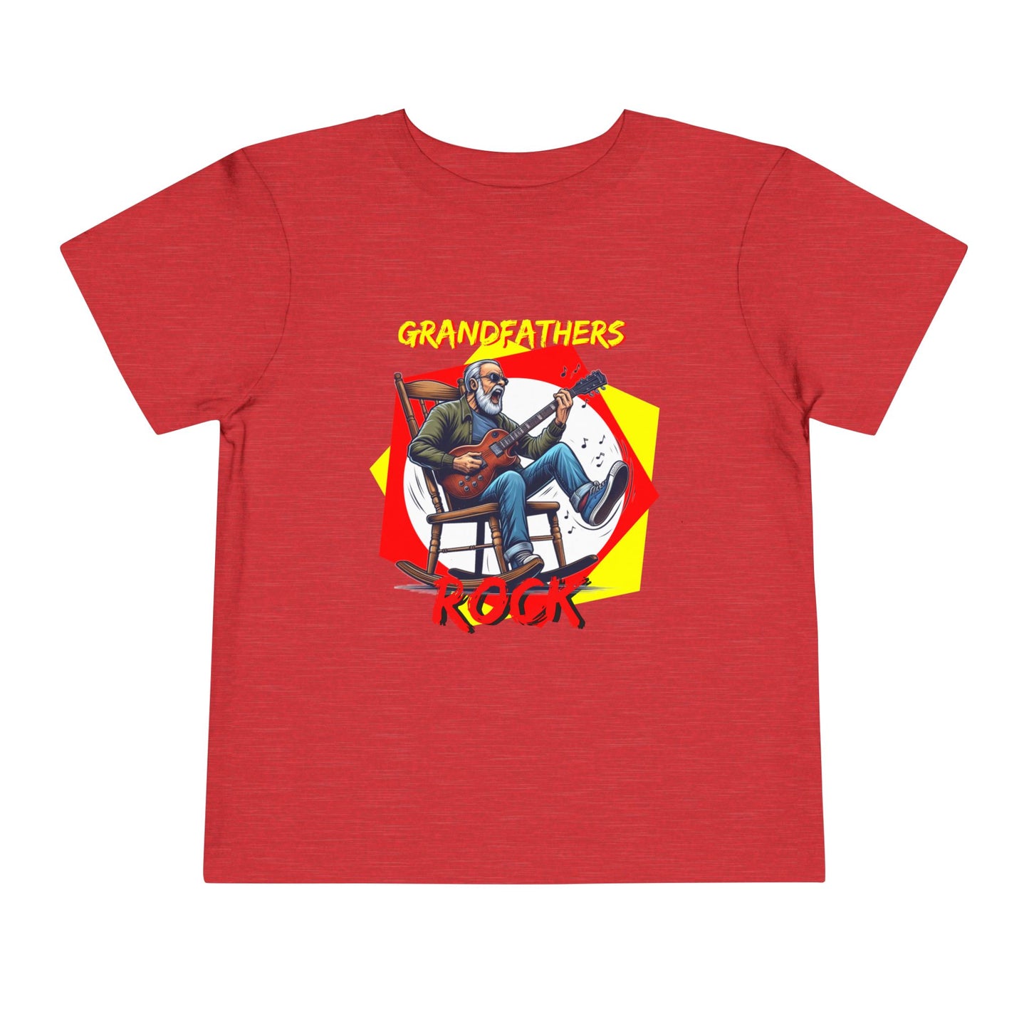 'Grandfathers Rock' Toddler T-Shirt | Funny Shirt to Show Love for Grandpa - Schmartypants